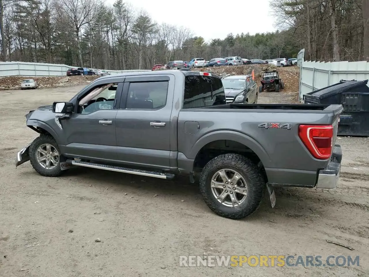 2 Photograph of a damaged car 1FTFW1E88PKG08893 FORD F-150 2023