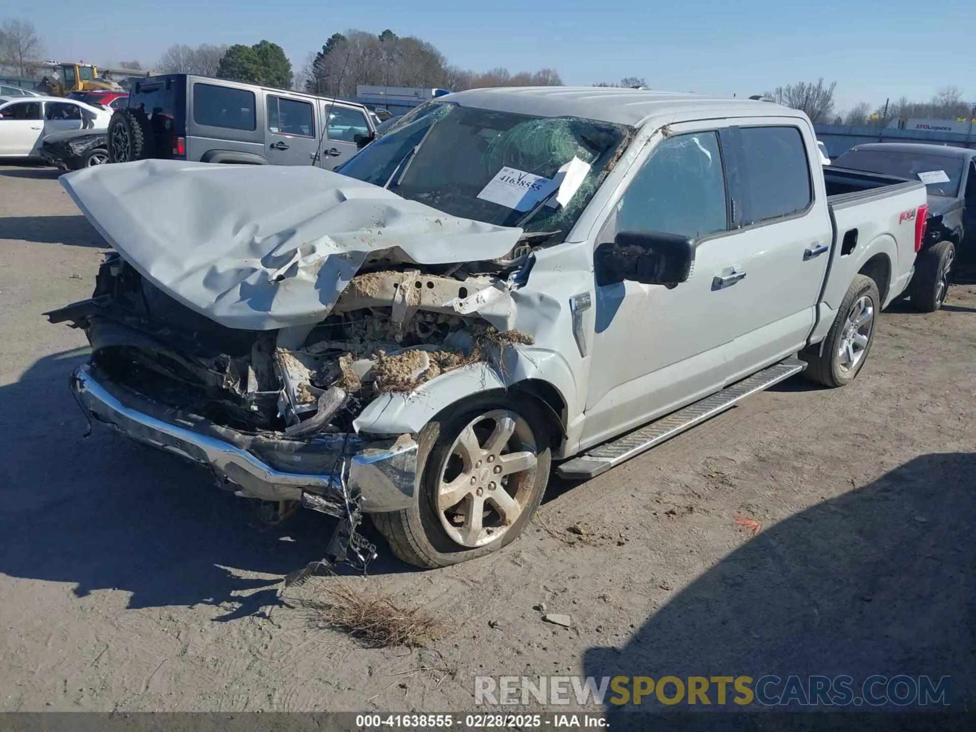 2 Photograph of a damaged car 1FTFW1E89PFA48133 FORD F-150 2023