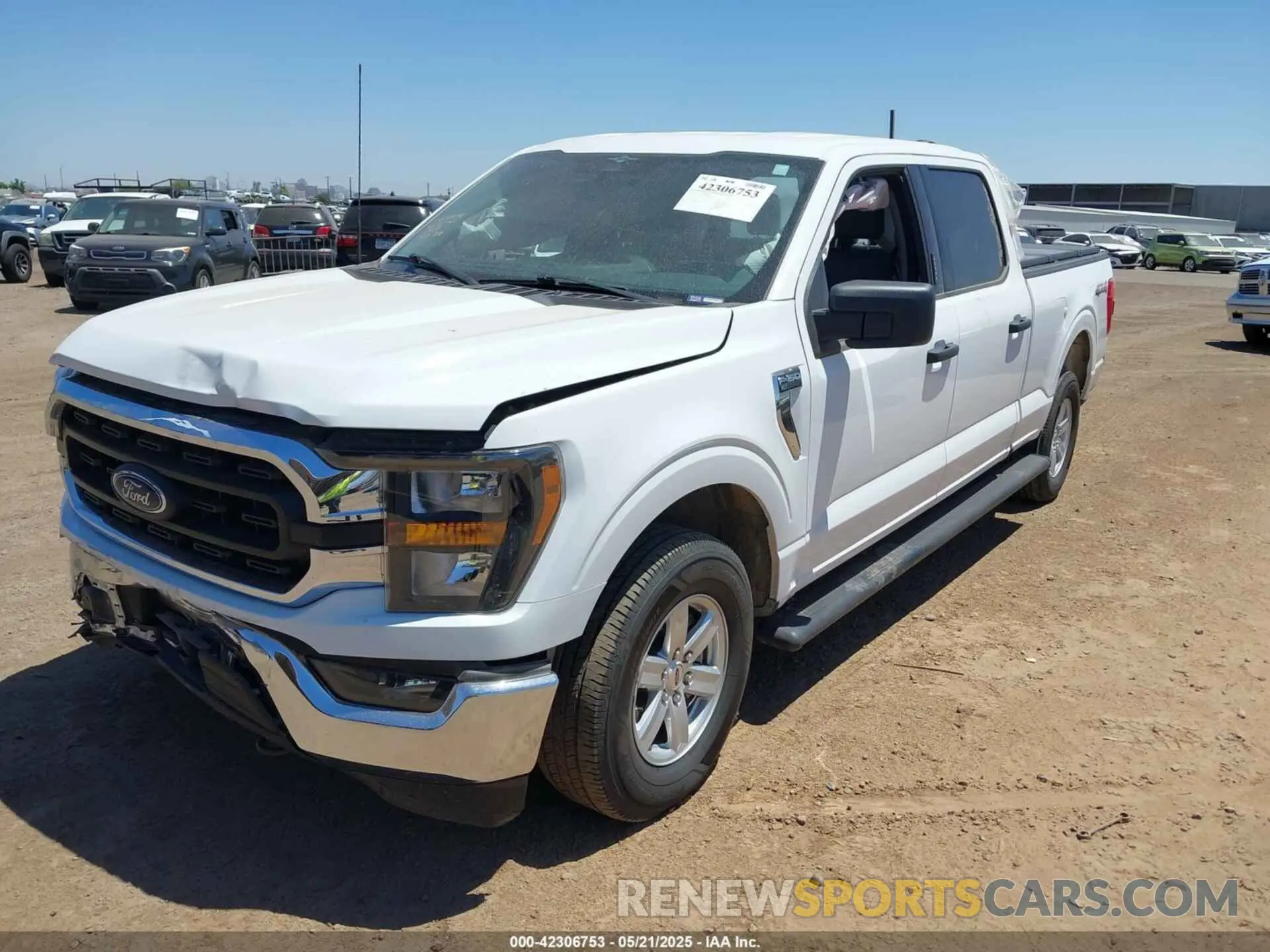 2 Photograph of a damaged car 1FTFW1E89PKD01524 FORD F-150 2023