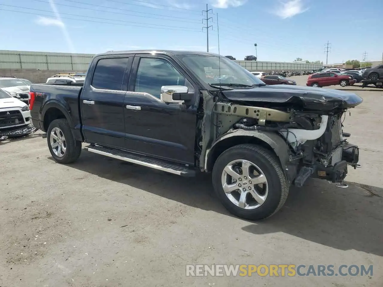 4 Photograph of a damaged car 1FTFW1E89PKD84016 FORD F-150 2023