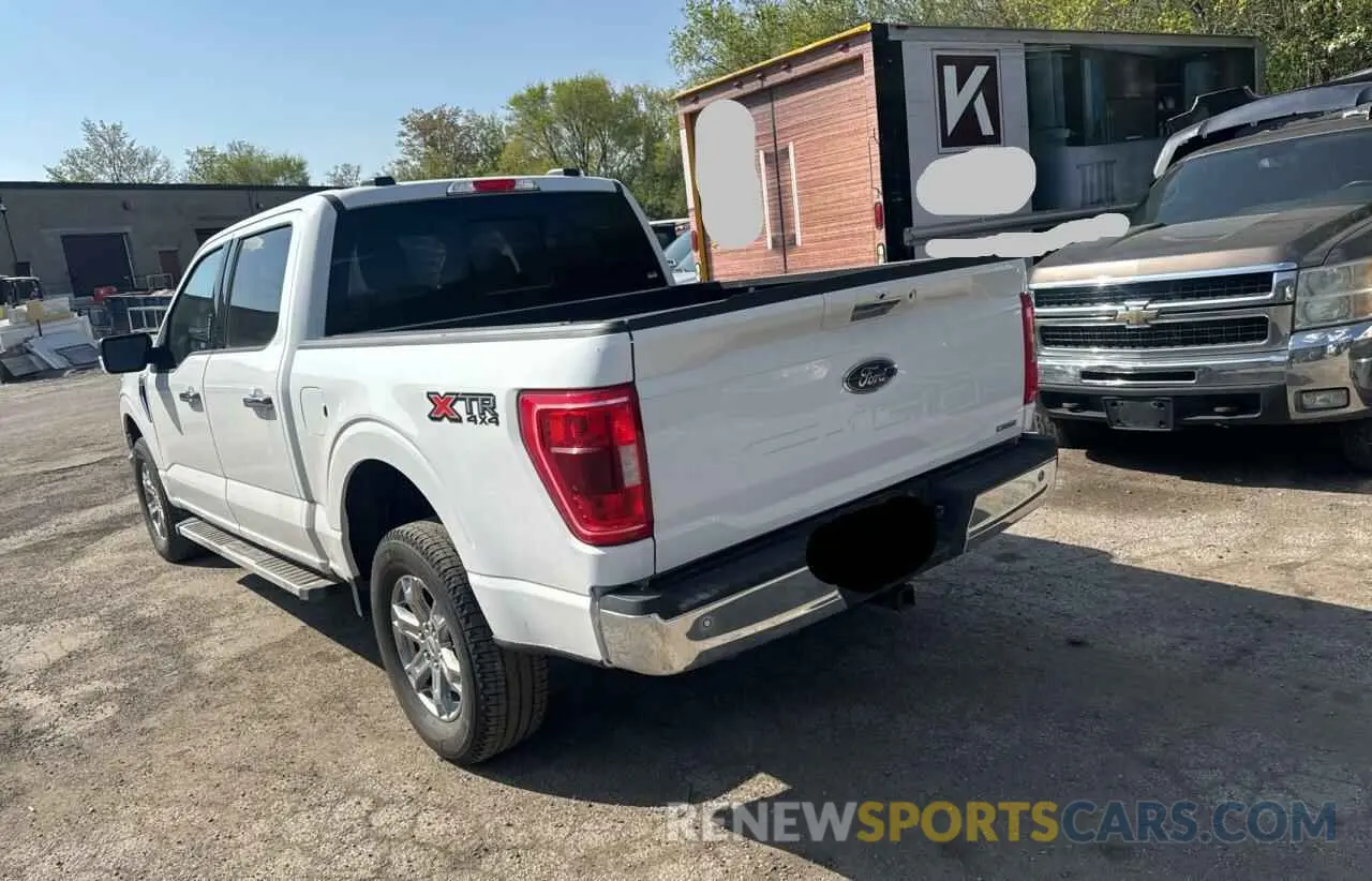 3 Photograph of a damaged car 1FTFW1E89PKE23266 FORD F-150 2023
