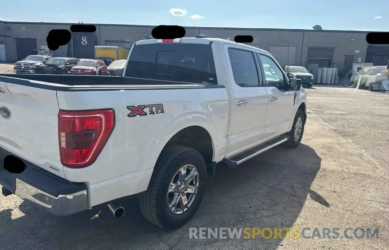 4 Photograph of a damaged car 1FTFW1E89PKE23266 FORD F-150 2023