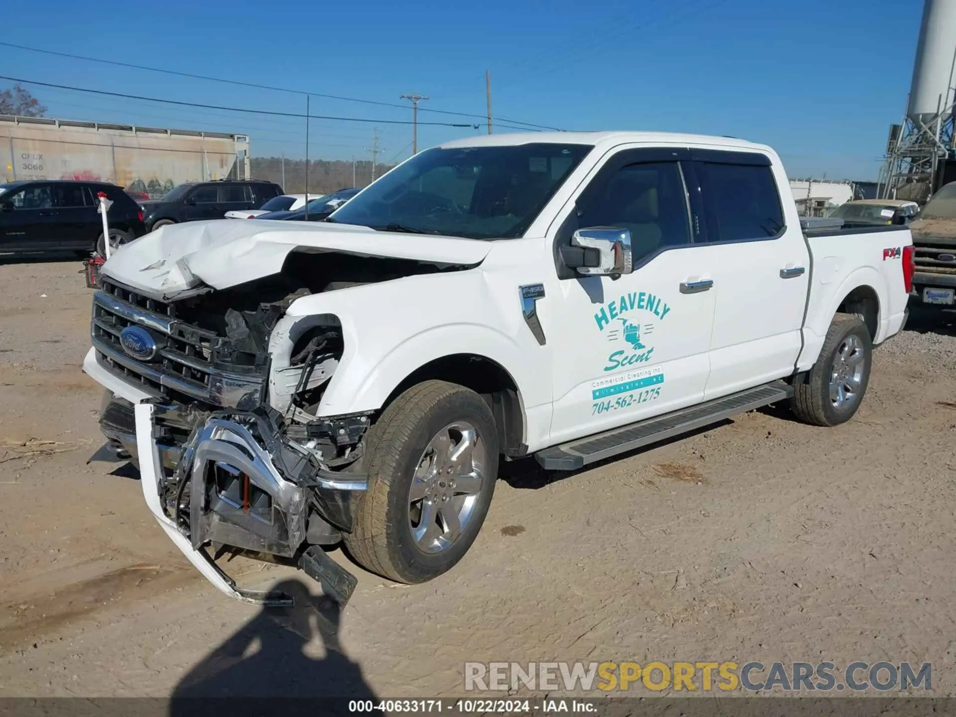 2 Photograph of a damaged car 1FTFW1E8XPFA58413 FORD F-150 2023