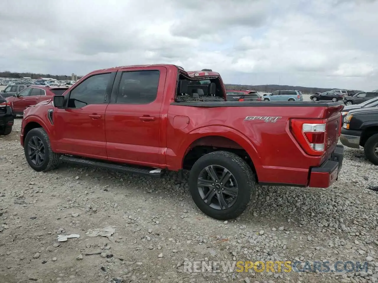 2 Photograph of a damaged car 1FTFW1E8XPFA99625 FORD F-150 2023
