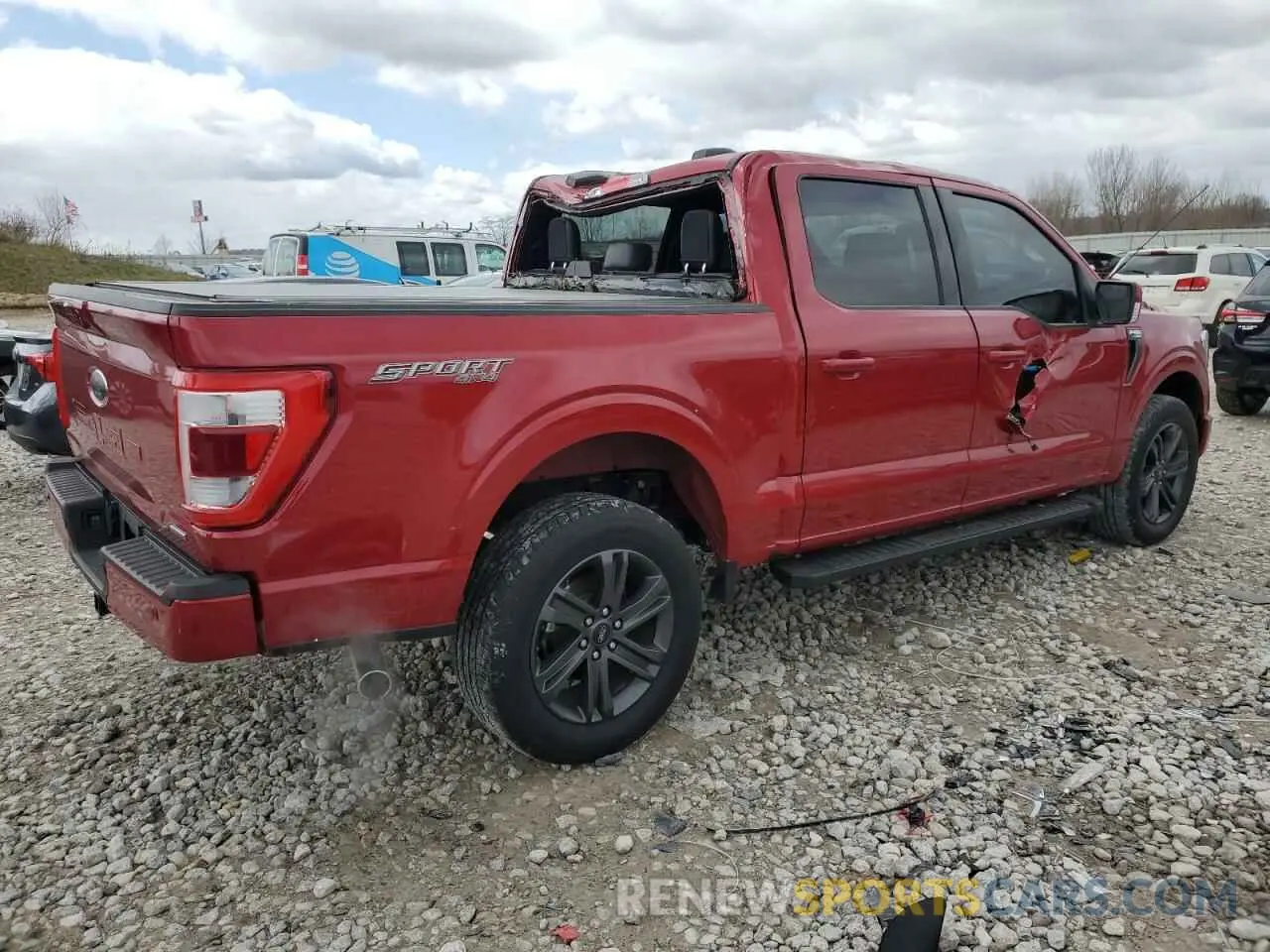 3 Photograph of a damaged car 1FTFW1E8XPFA99625 FORD F-150 2023