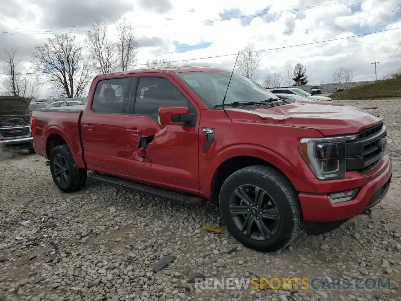 4 Photograph of a damaged car 1FTFW1E8XPFA99625 FORD F-150 2023