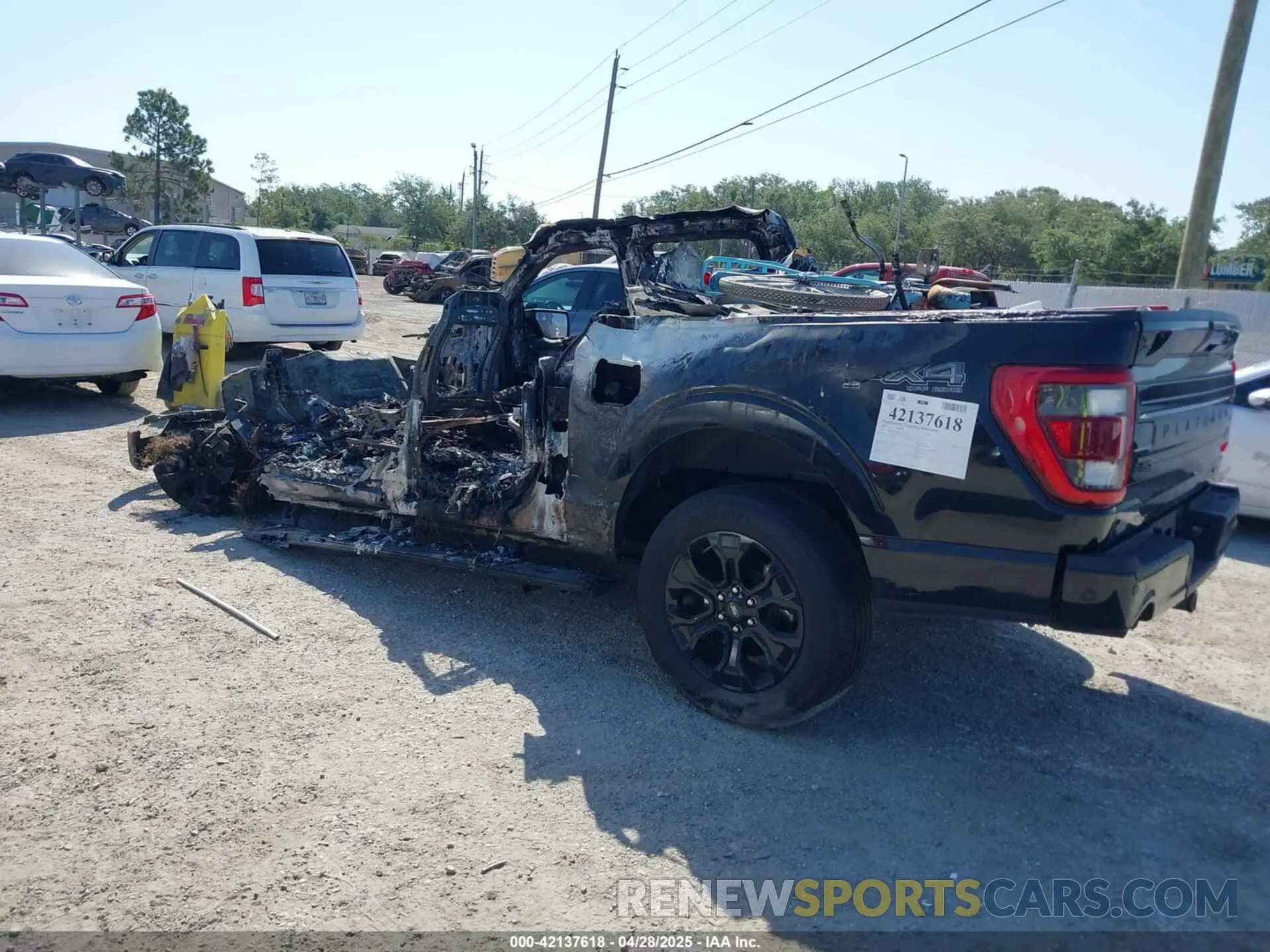 3 Photograph of a damaged car 1FTFW1E8XPFB61265 FORD F-150 2023