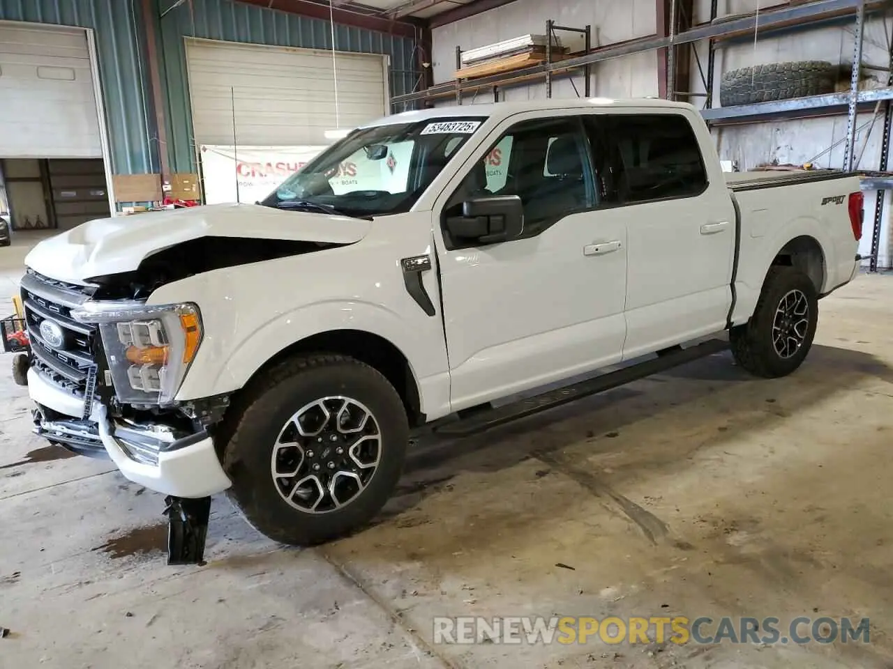 1 Photograph of a damaged car 1FTFW1E8XPFC35283 FORD F-150 2023