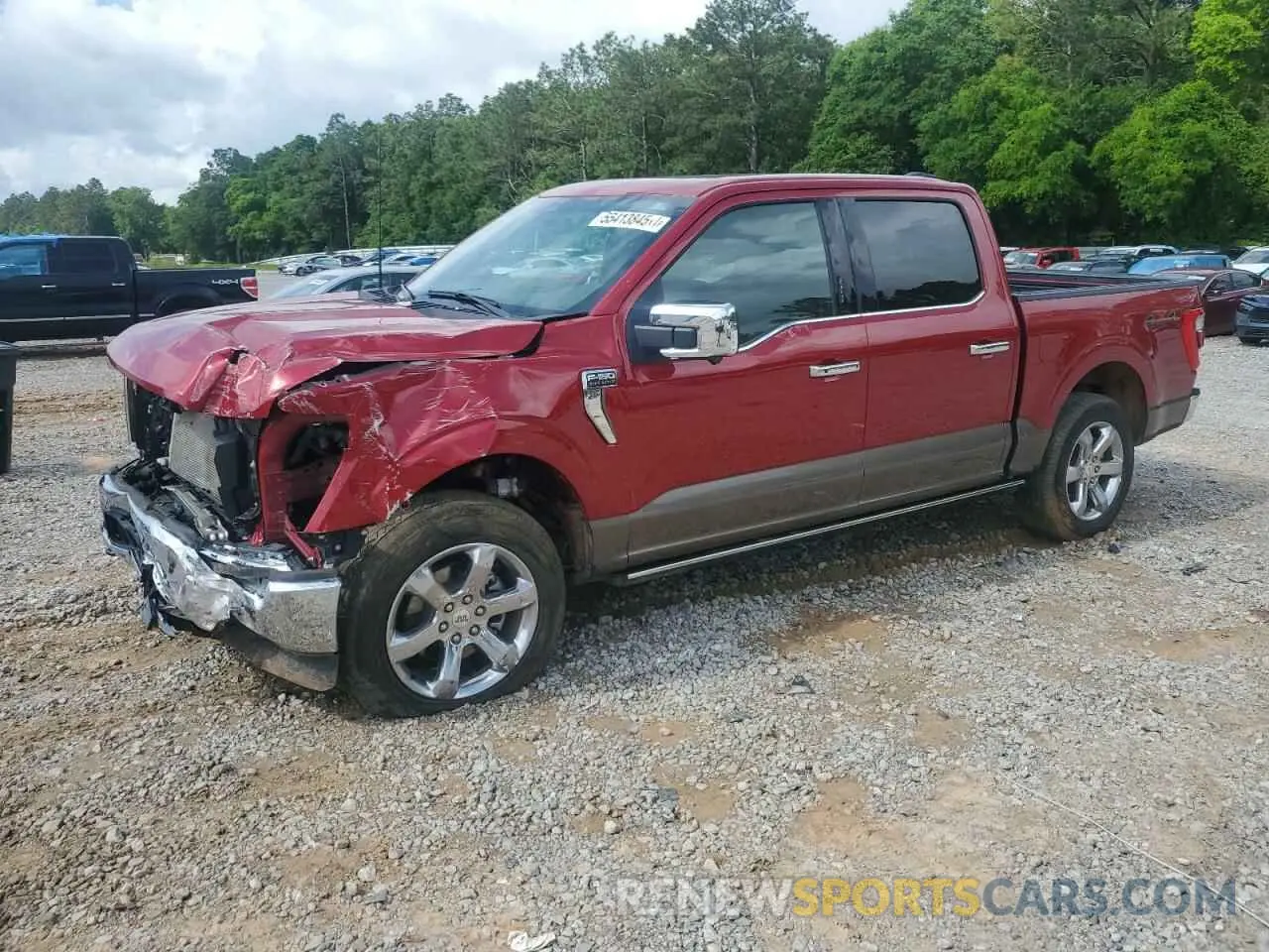 1 Photograph of a damaged car 1FTFW1E8XPFC42122 FORD F-150 2023
