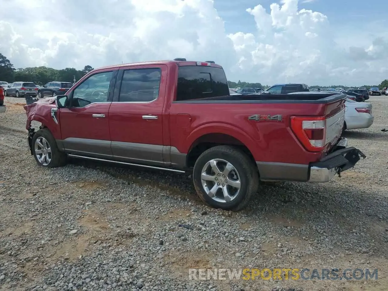 2 Photograph of a damaged car 1FTFW1E8XPFC42122 FORD F-150 2023