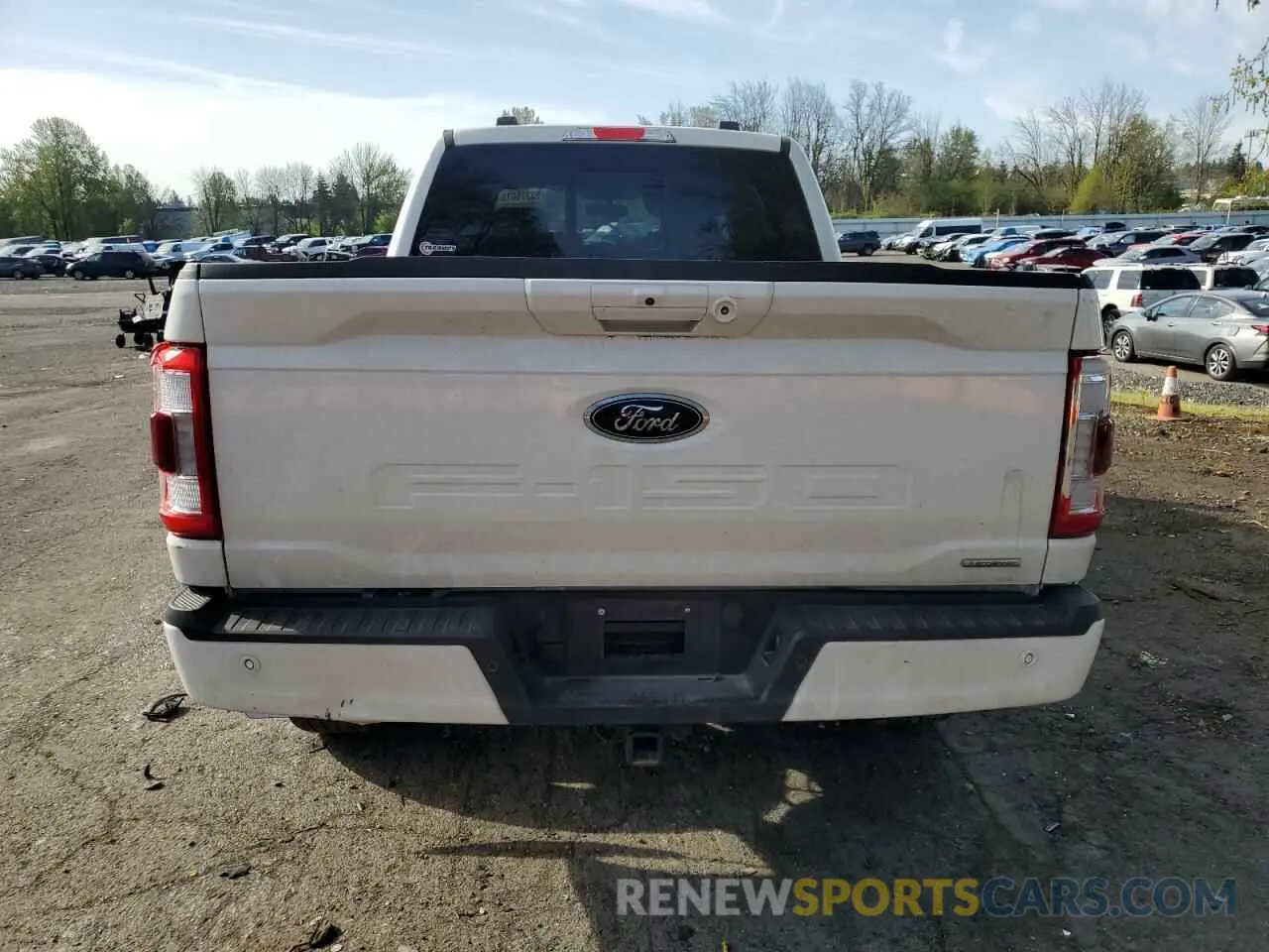 6 Photograph of a damaged car 1FTFW1E8XPFD18437 FORD F-150 2023