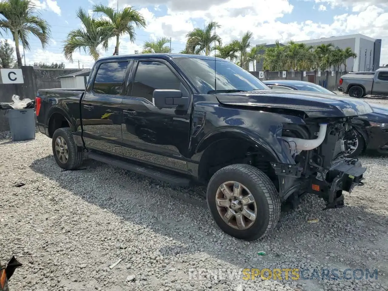 4 Photograph of a damaged car 1FTFW1ED3PFB07772 FORD F-150 2023