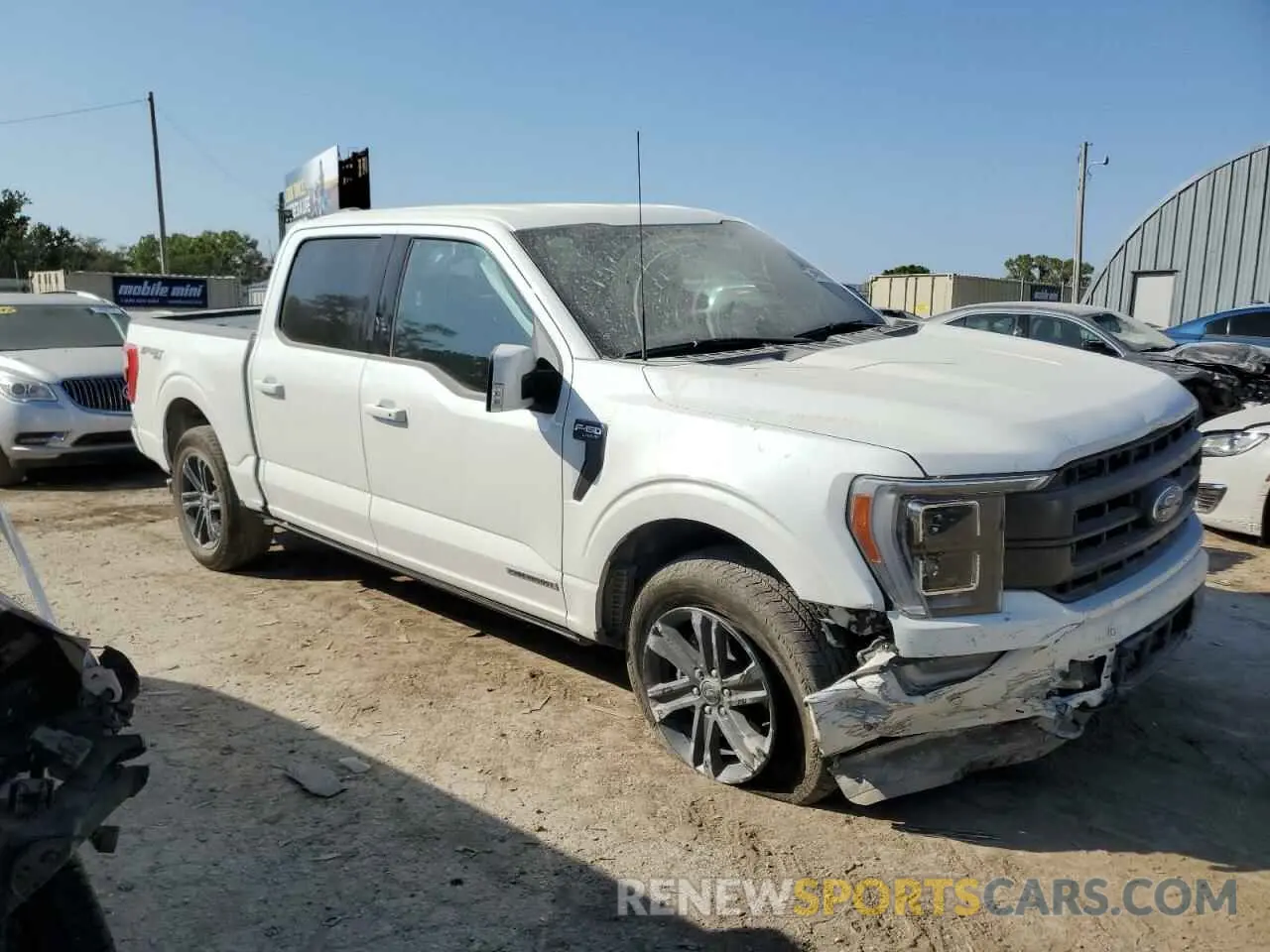 4 Photograph of a damaged car 1FTFW1ED8PFC72796 FORD F-150 2023