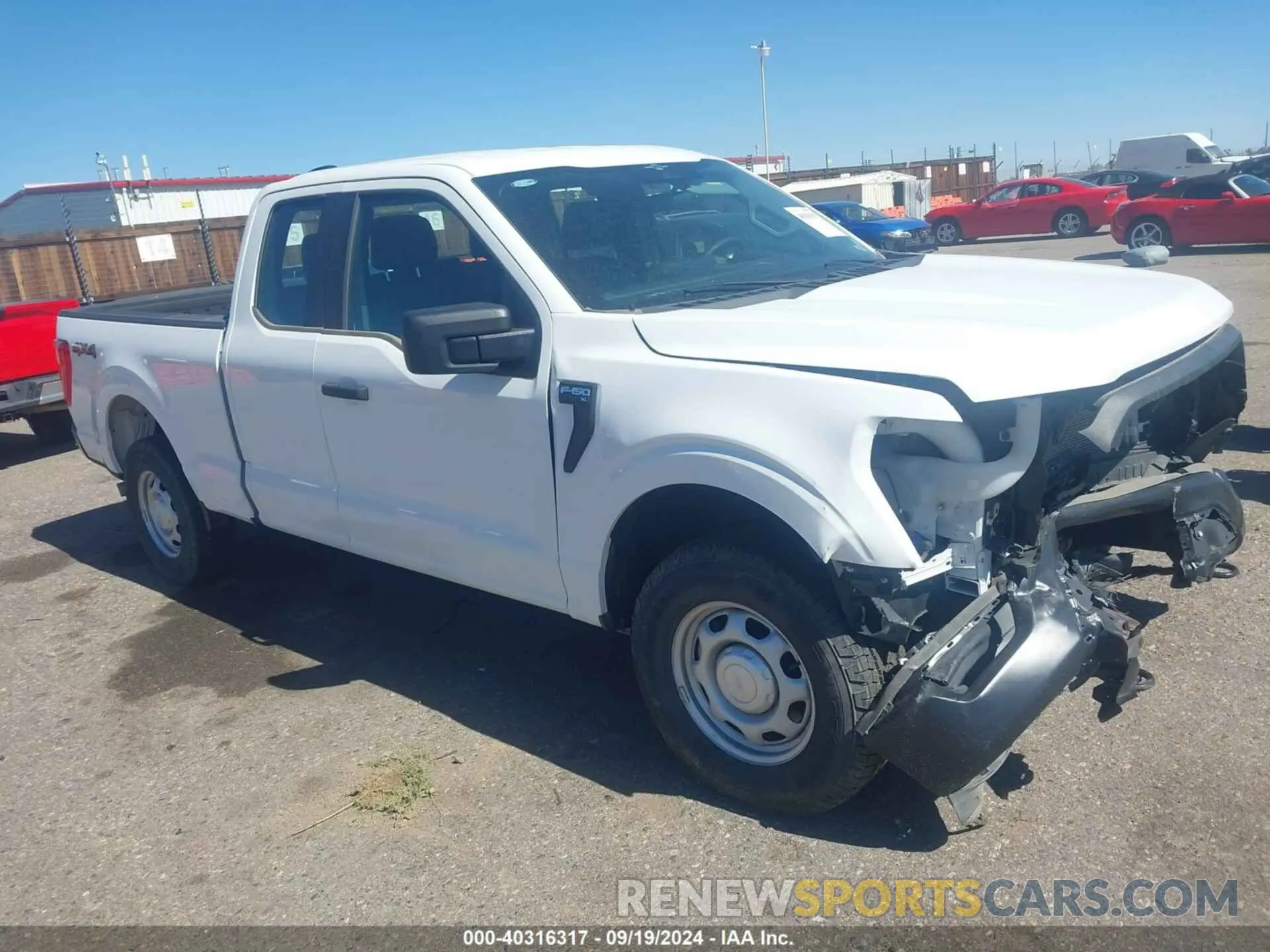 1 Photograph of a damaged car 1FTFX1E55PKE24496 FORD F-150 2023