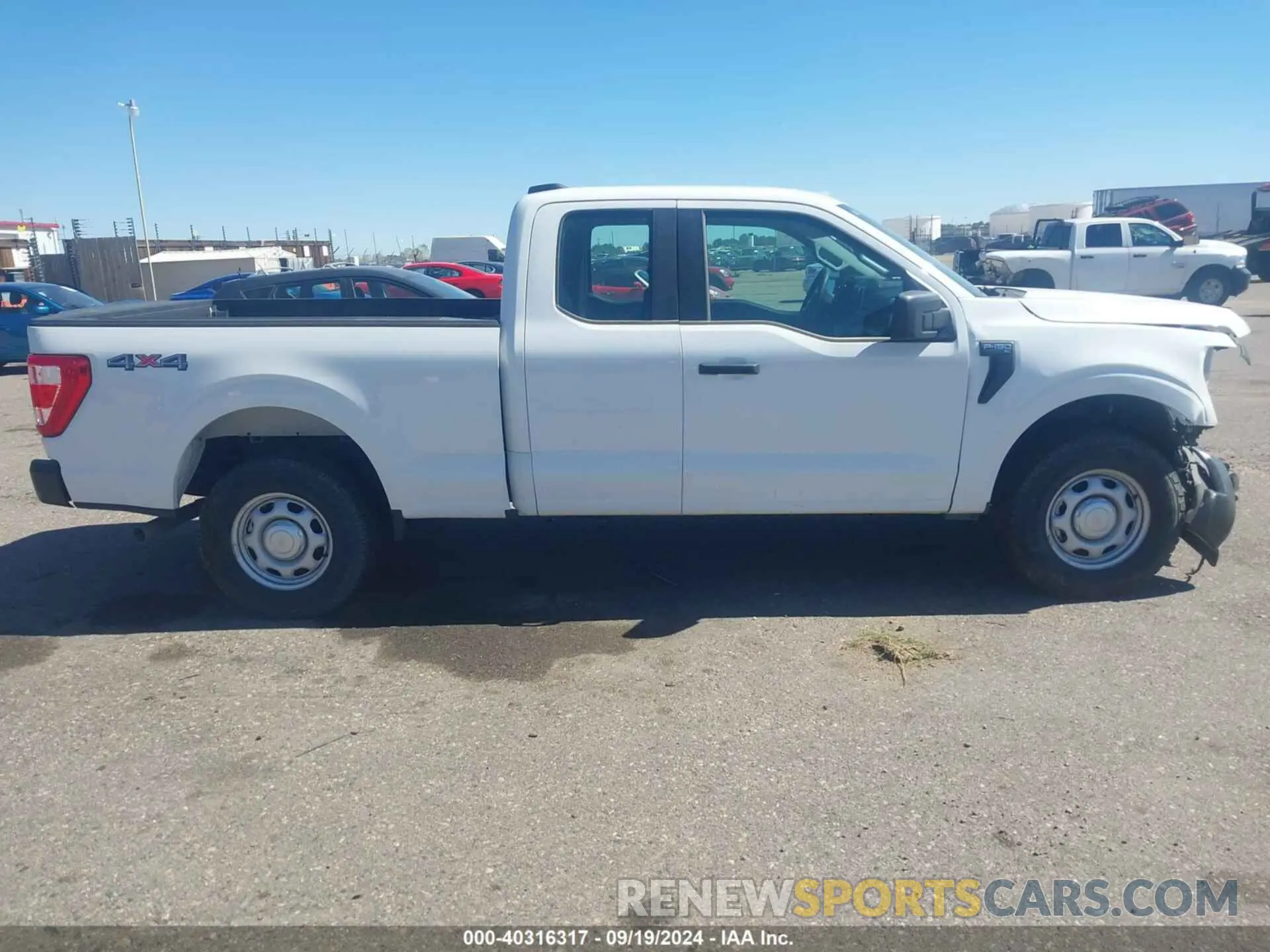 13 Photograph of a damaged car 1FTFX1E55PKE24496 FORD F-150 2023