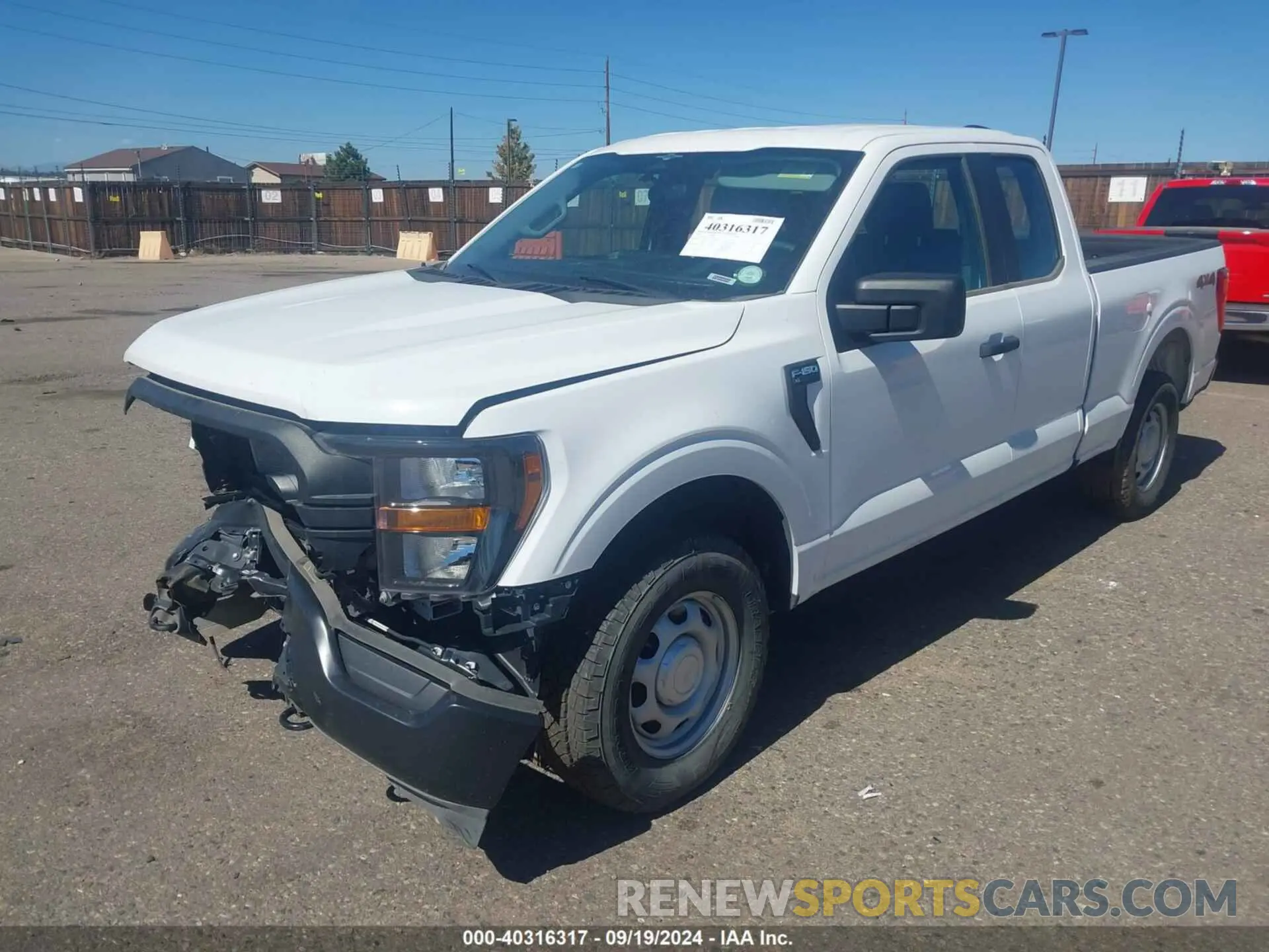 2 Photograph of a damaged car 1FTFX1E55PKE24496 FORD F-150 2023