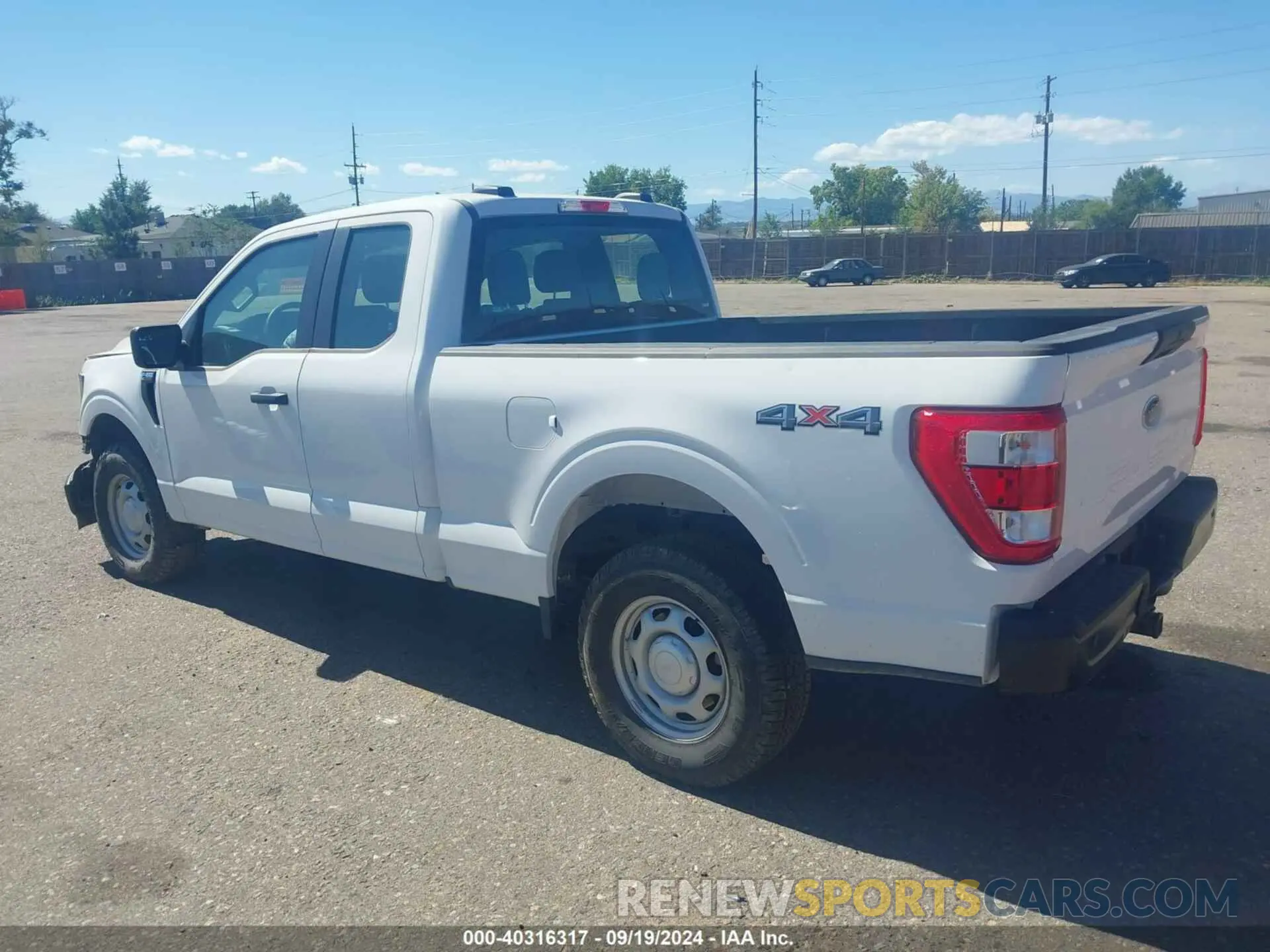 3 Photograph of a damaged car 1FTFX1E55PKE24496 FORD F-150 2023