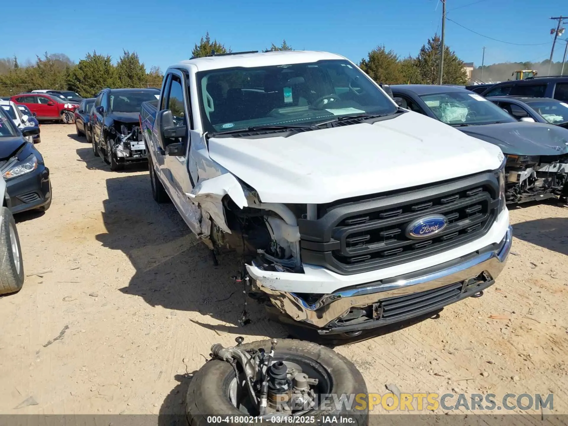 1 Photograph of a damaged car 1FTFX1E56PKD12712 FORD F-150 2023