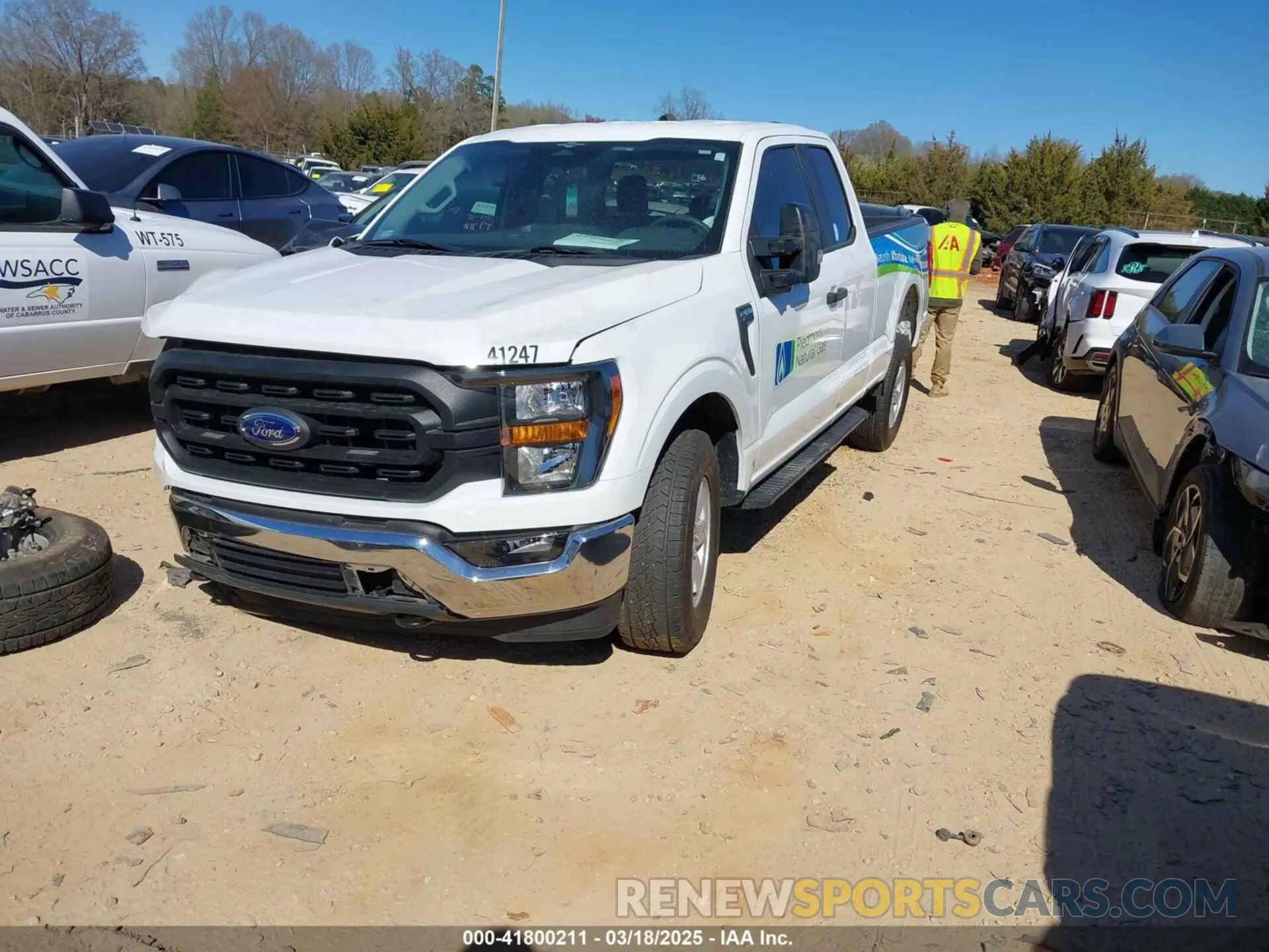 2 Photograph of a damaged car 1FTFX1E56PKD12712 FORD F-150 2023