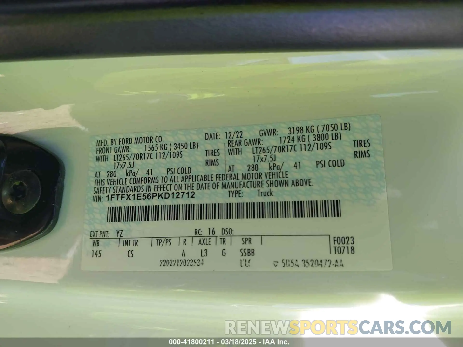 9 Photograph of a damaged car 1FTFX1E56PKD12712 FORD F-150 2023