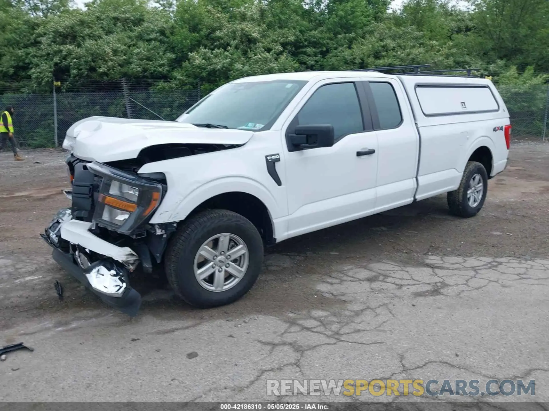 2 Photograph of a damaged car 1FTFX1E58PKE63521 FORD F-150 2023