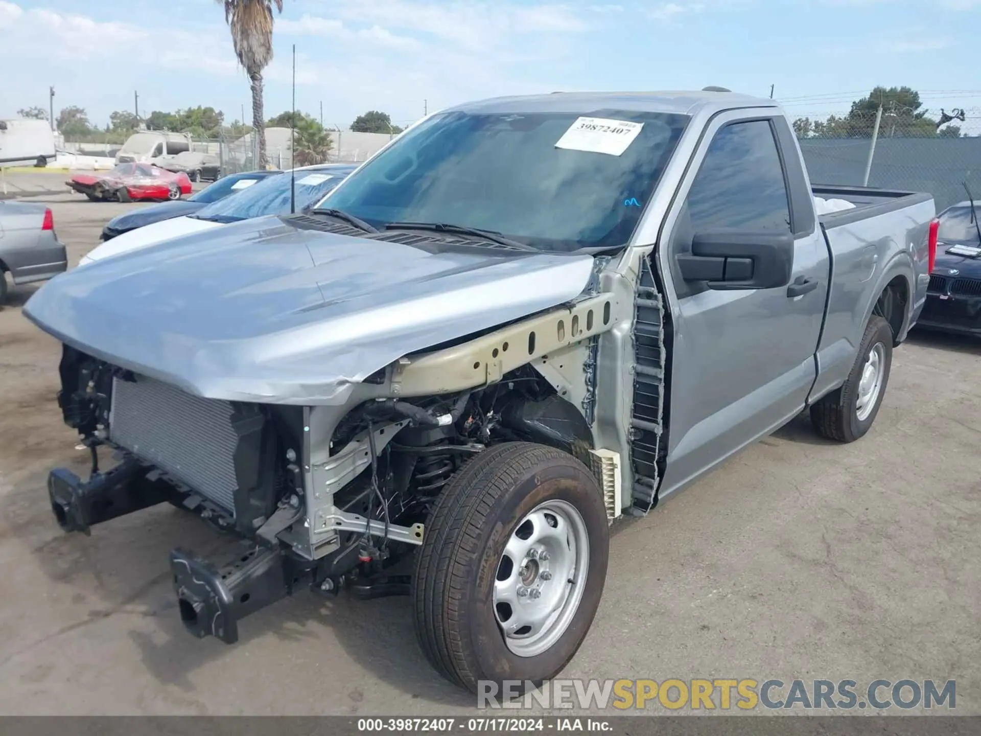 2 Photograph of a damaged car 1FTMF1C51PKF41022 FORD F-150 2023