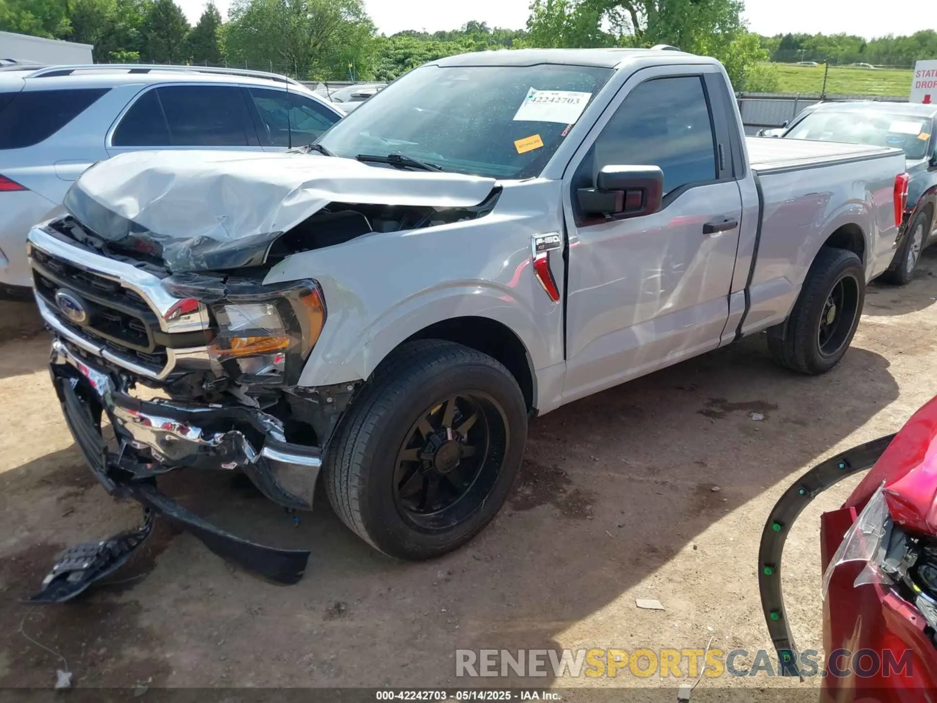 2 Photograph of a damaged car 1FTMF1C53PKF34184 FORD F-150 2023