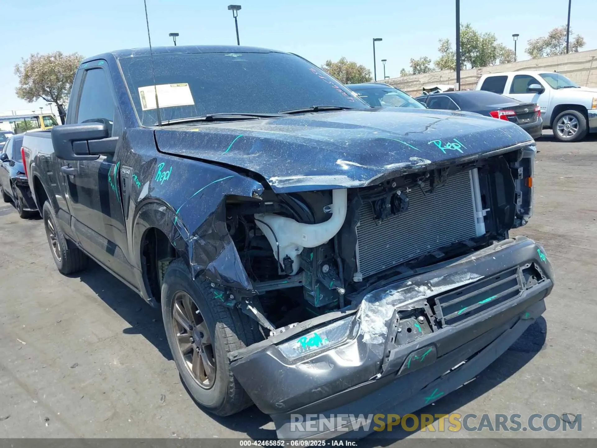 1 Photograph of a damaged car 1FTMF1C54PKF91638 FORD F-150 2023