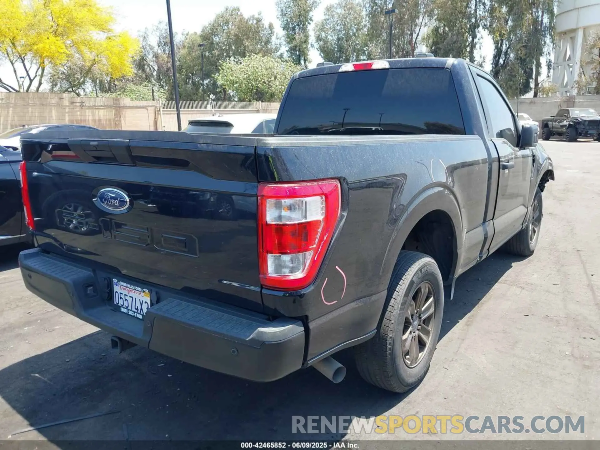 4 Photograph of a damaged car 1FTMF1C54PKF91638 FORD F-150 2023