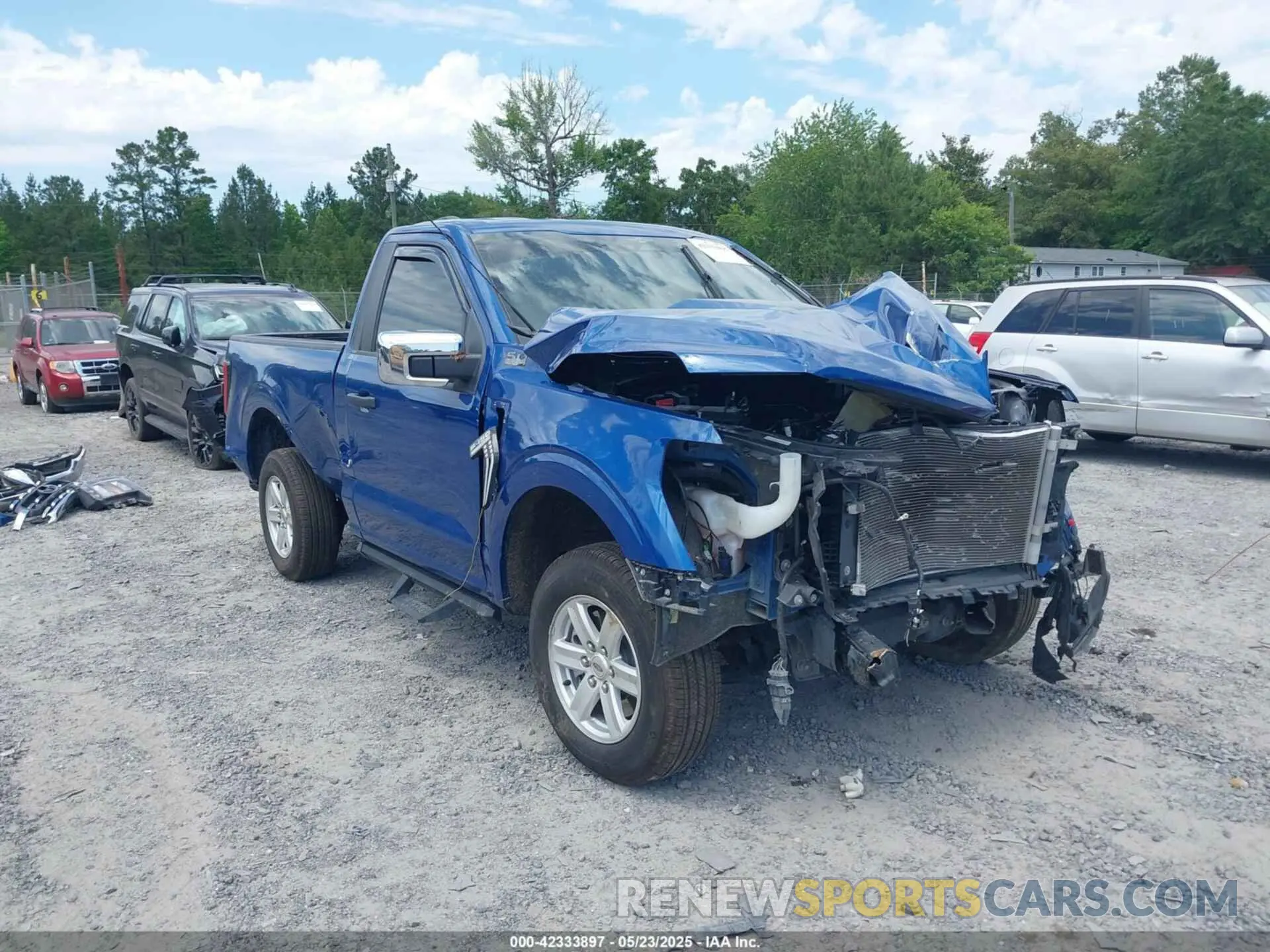 1 Photograph of a damaged car 1FTMF1C57PKD05328 FORD F-150 2023