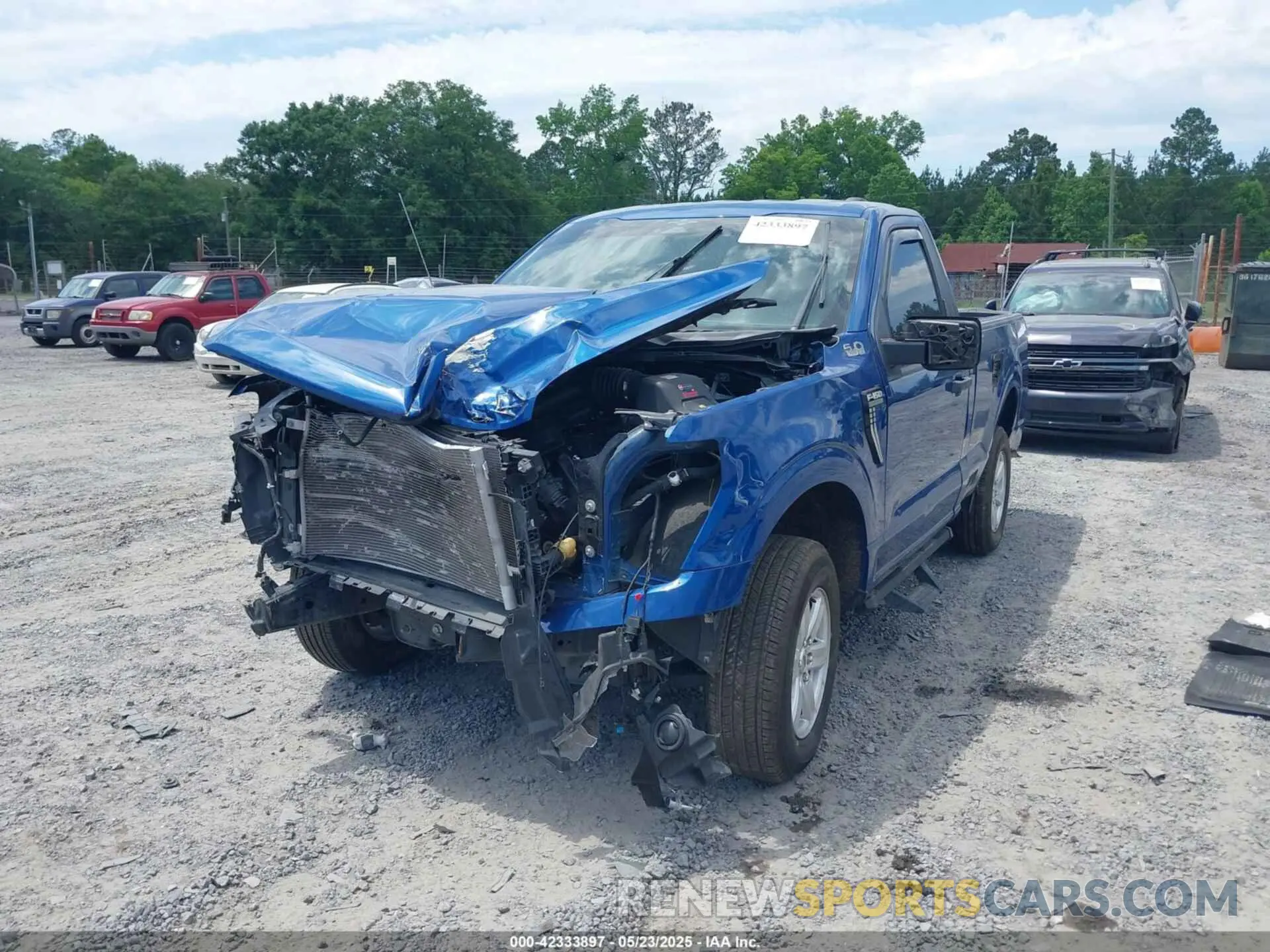 2 Photograph of a damaged car 1FTMF1C57PKD05328 FORD F-150 2023