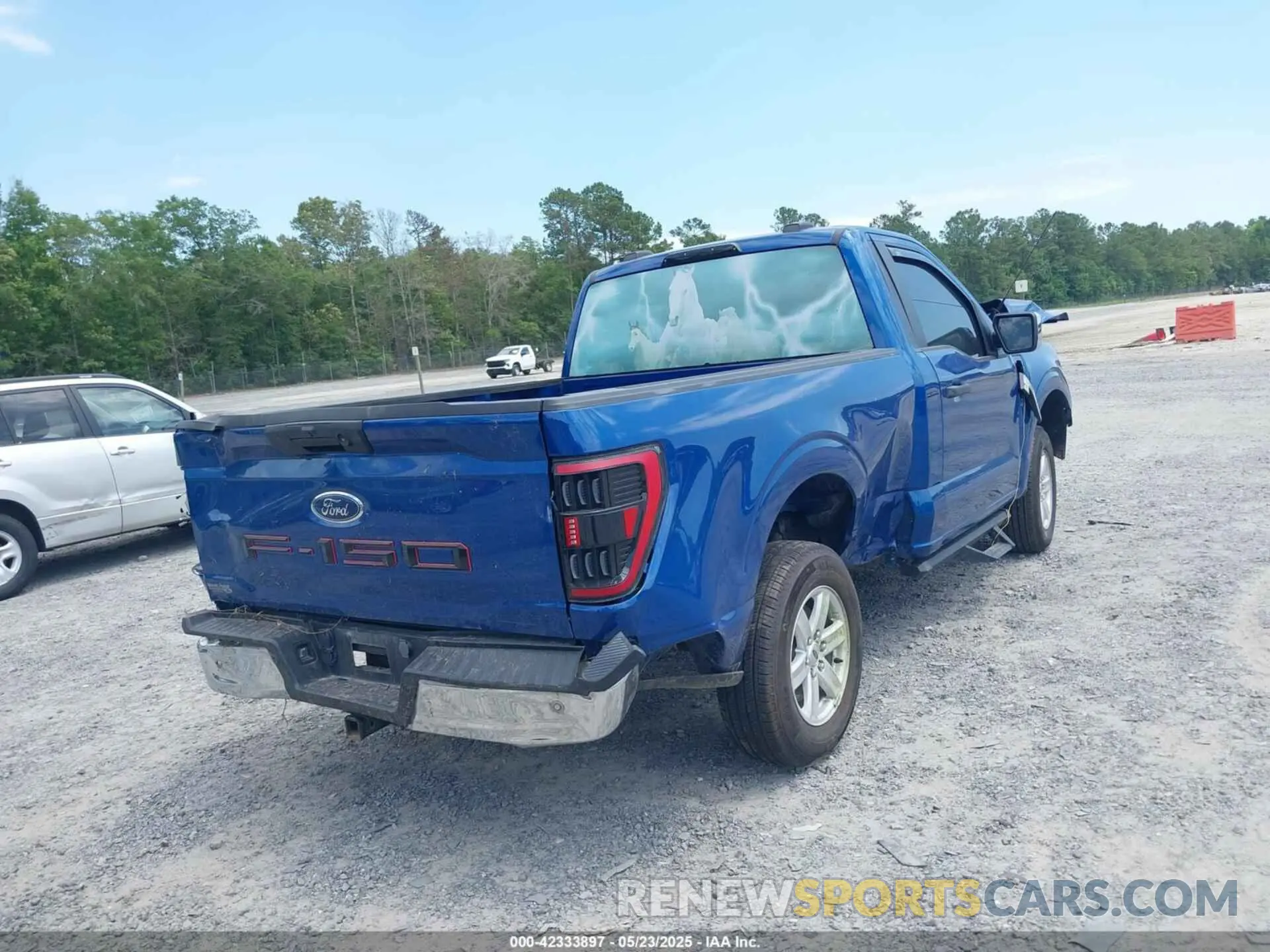 4 Photograph of a damaged car 1FTMF1C57PKD05328 FORD F-150 2023
