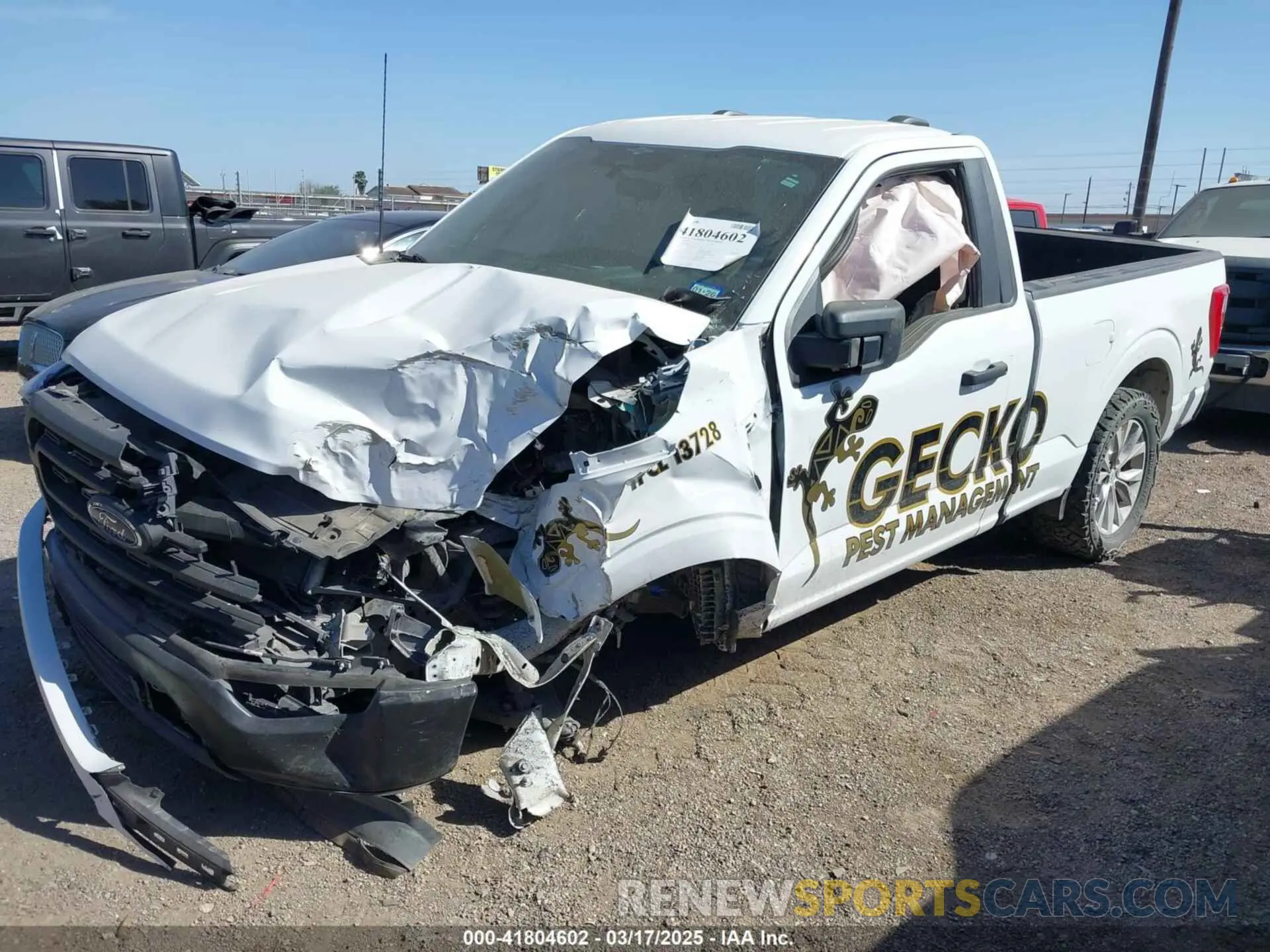 2 Photograph of a damaged car 1FTMF1C57PKD08603 FORD F-150 2023