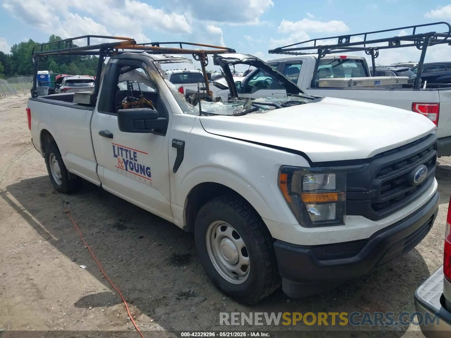 1 Photograph of a damaged car 1FTMF1CB5PKE02713 FORD F-150 2023