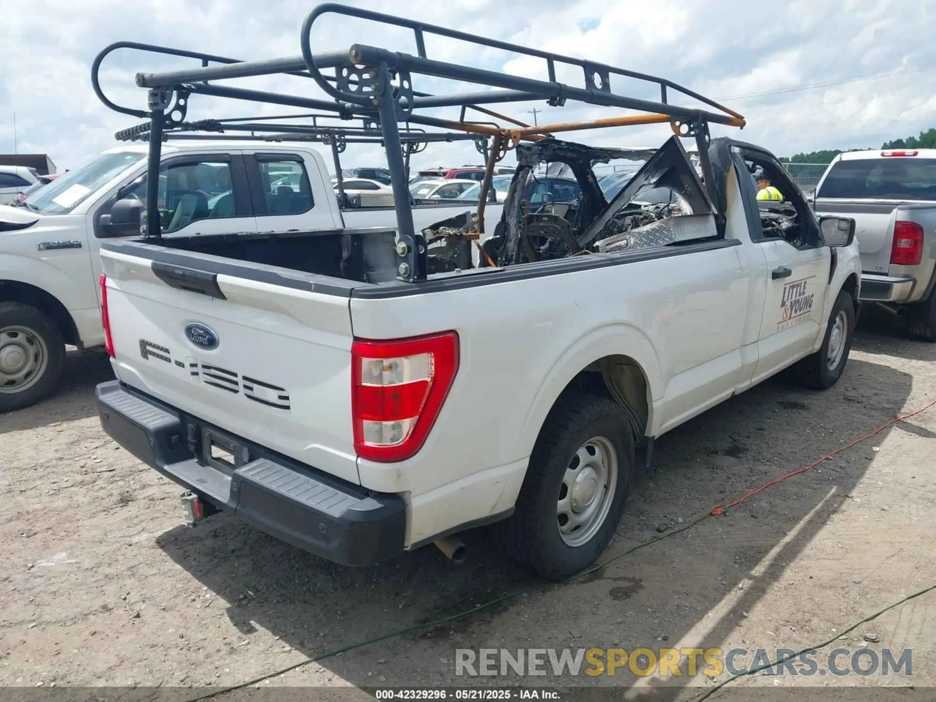 4 Photograph of a damaged car 1FTMF1CB5PKE02713 FORD F-150 2023