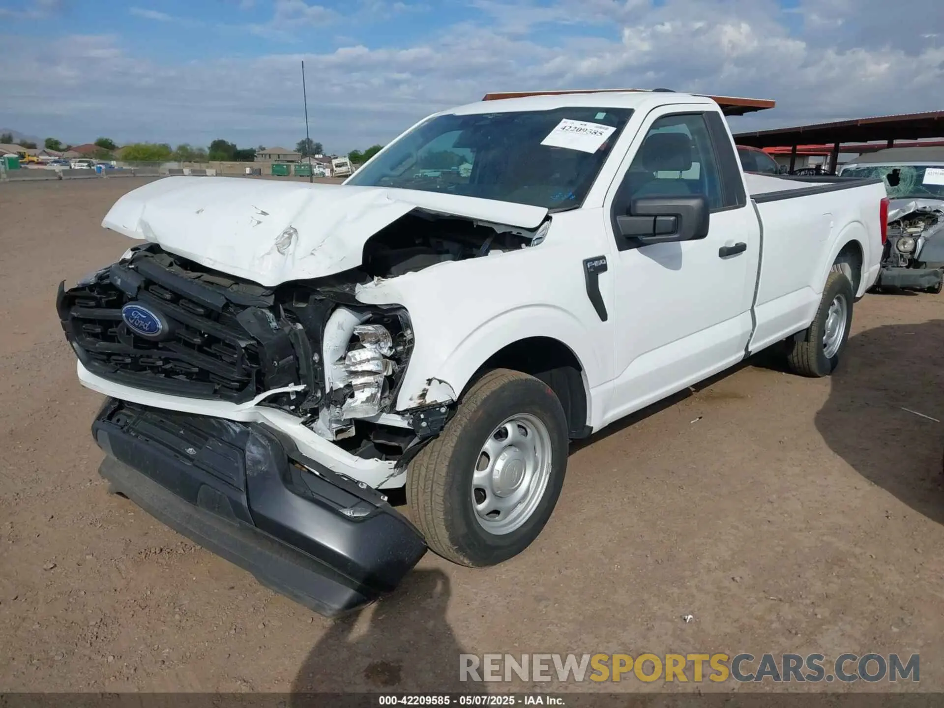 2 Photograph of a damaged car 1FTMF1CB7PKE95976 FORD F-150 2023