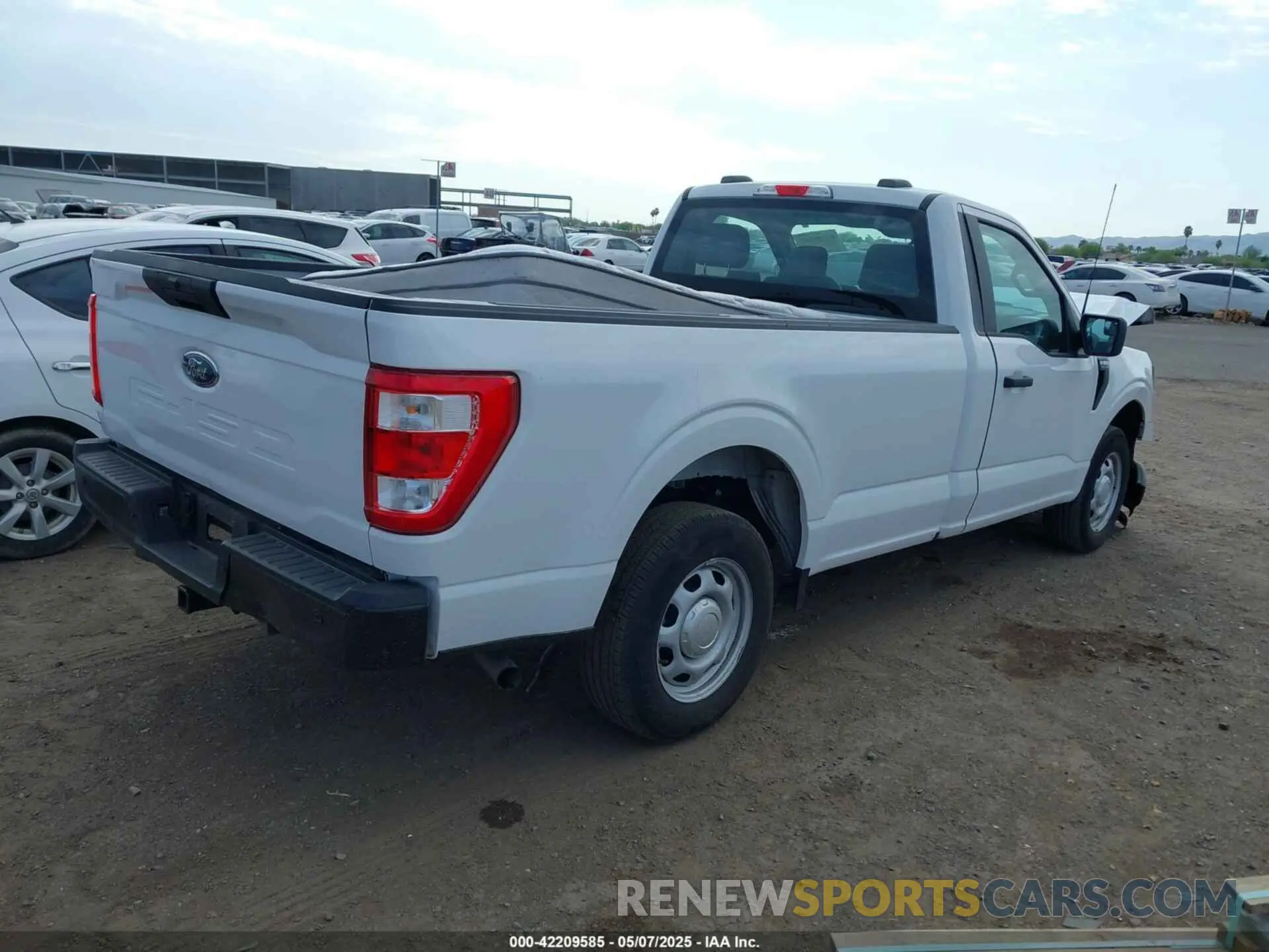 4 Photograph of a damaged car 1FTMF1CB7PKE95976 FORD F-150 2023