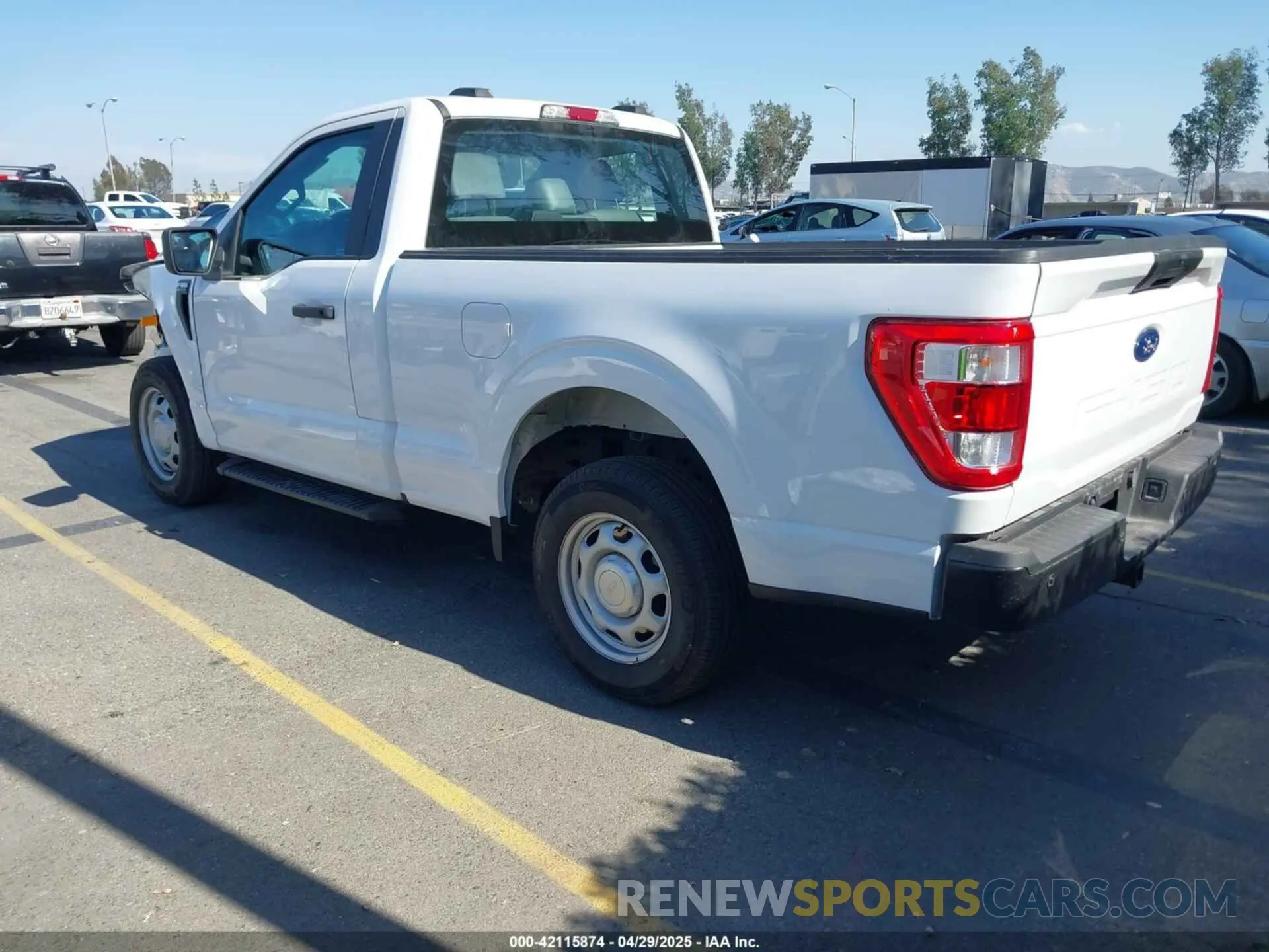 3 Photograph of a damaged car 1FTMF1CBXPKE40924 FORD F-150 2023