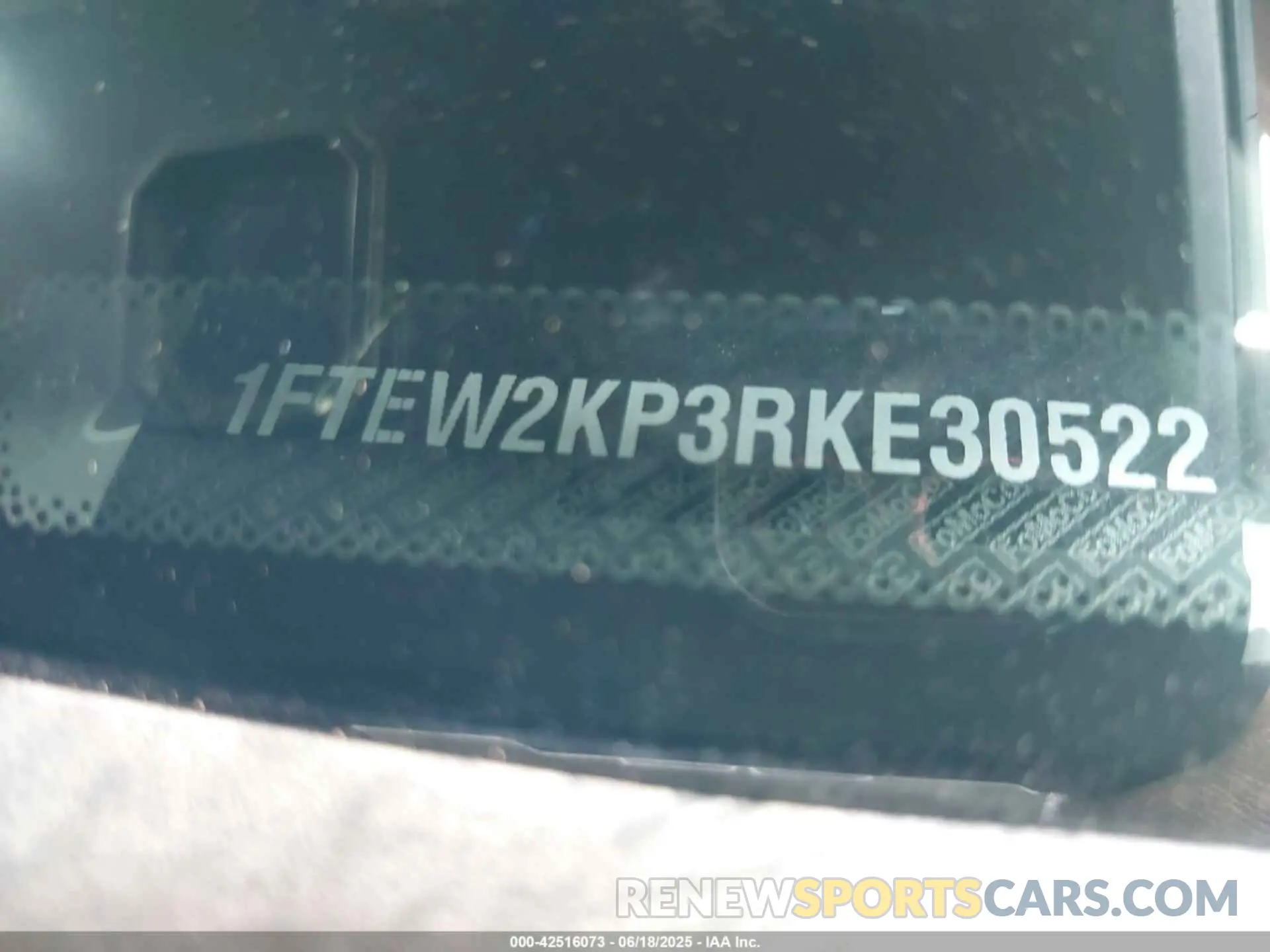 9 Photograph of a damaged car 1FTEW2KP3RKE30522 FORD F-150 2024