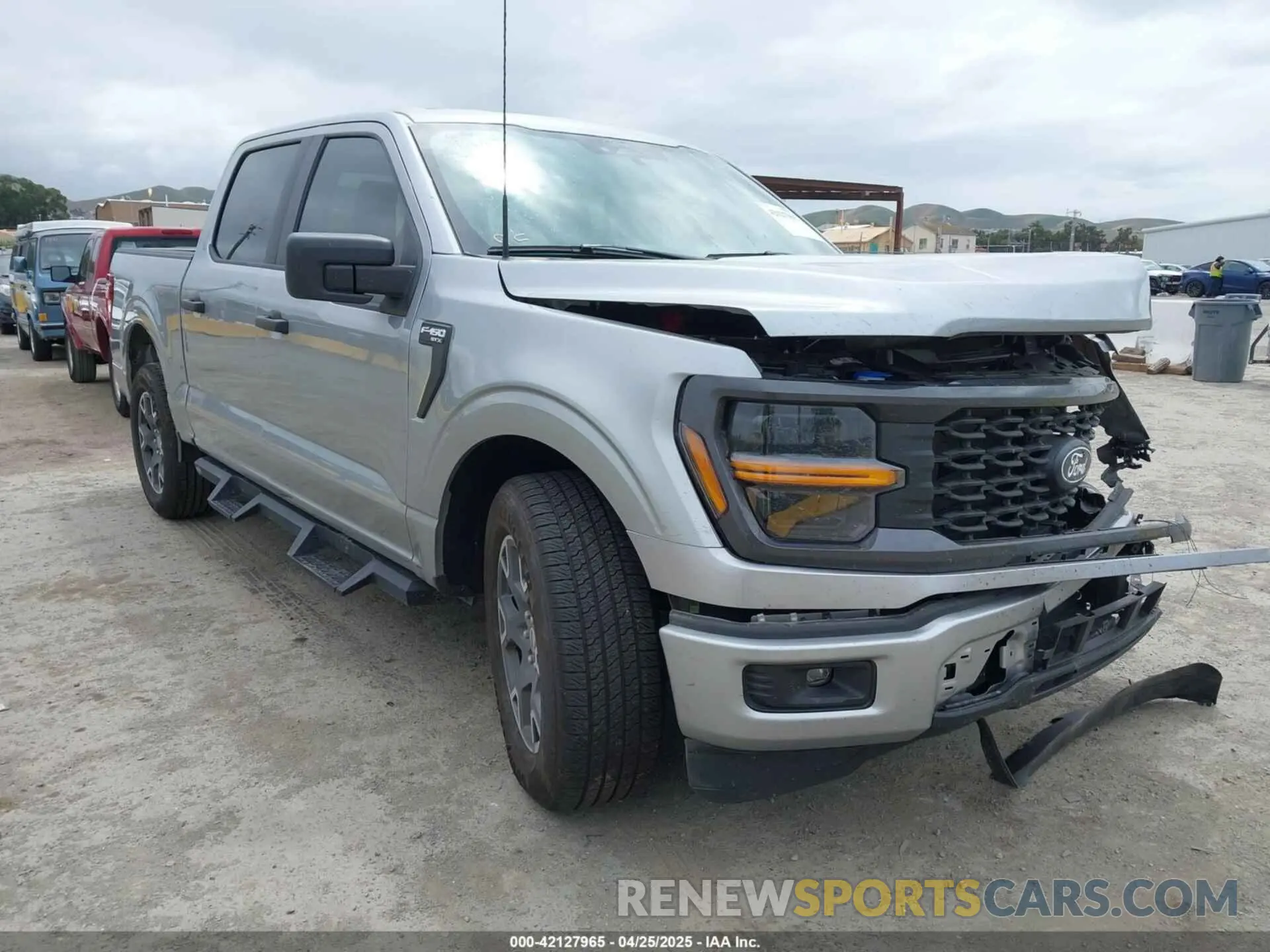 1 Photograph of a damaged car 1FTEW2KP7RKE73504 FORD F-150 2024