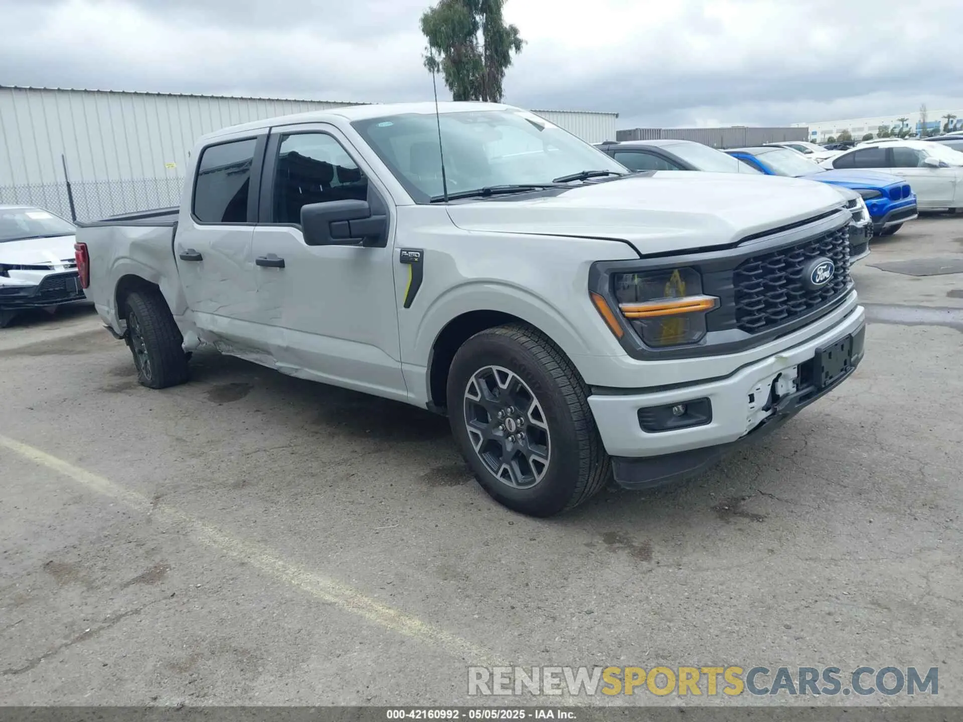 1 Photograph of a damaged car 1FTEW2KPXRKD46102 FORD F-150 2024