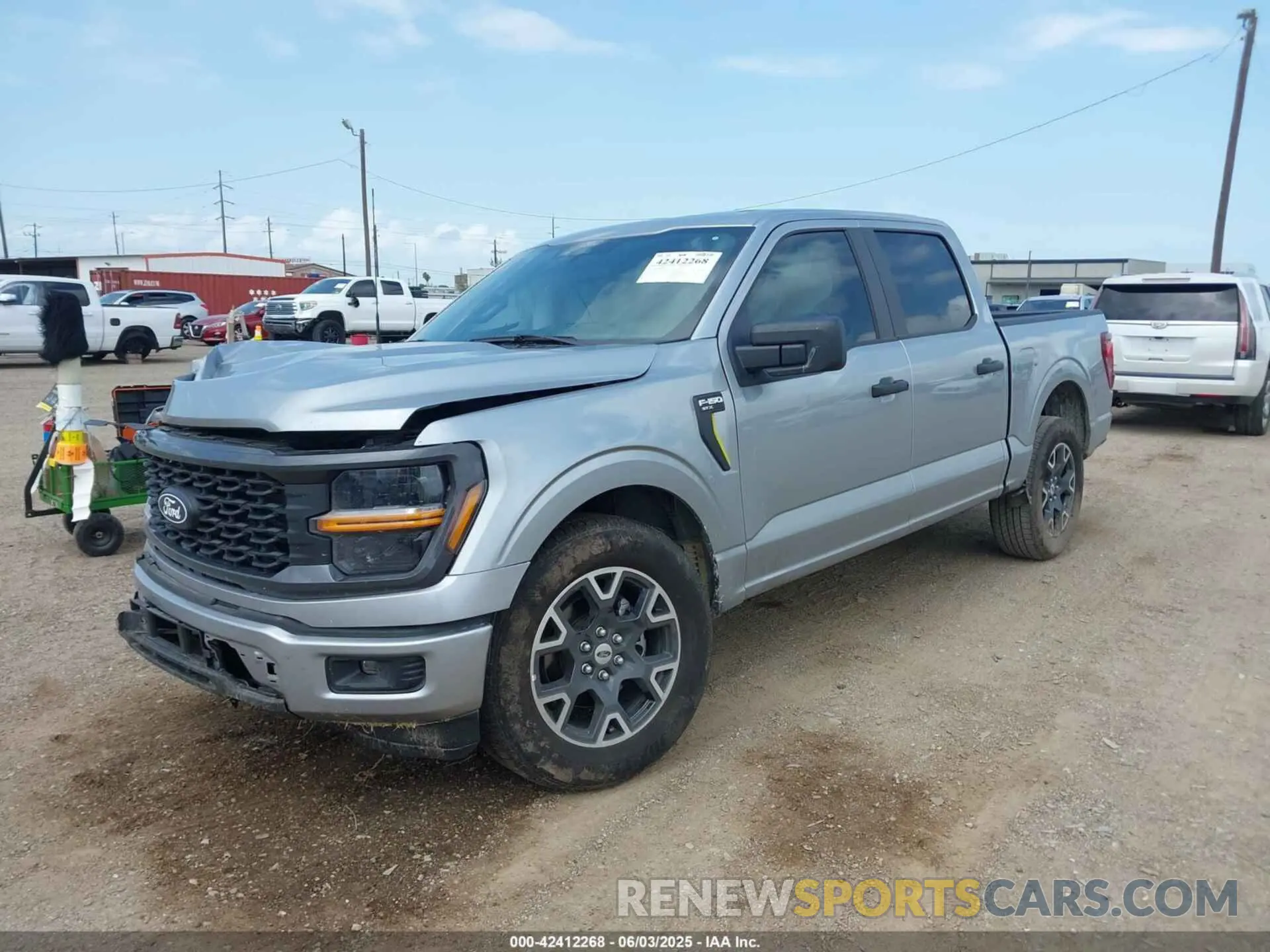 2 Photograph of a damaged car 1FTEW2KPXRKE71407 FORD F-150 2024