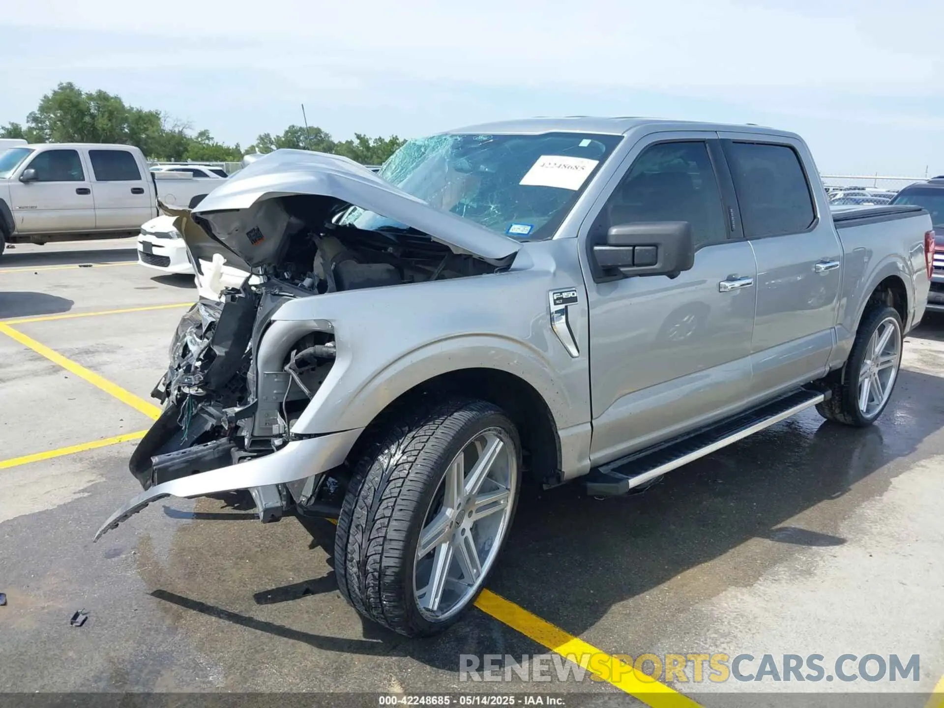 2 Photograph of a damaged car 1FTEW3KP0RKD65795 FORD F-150 2024