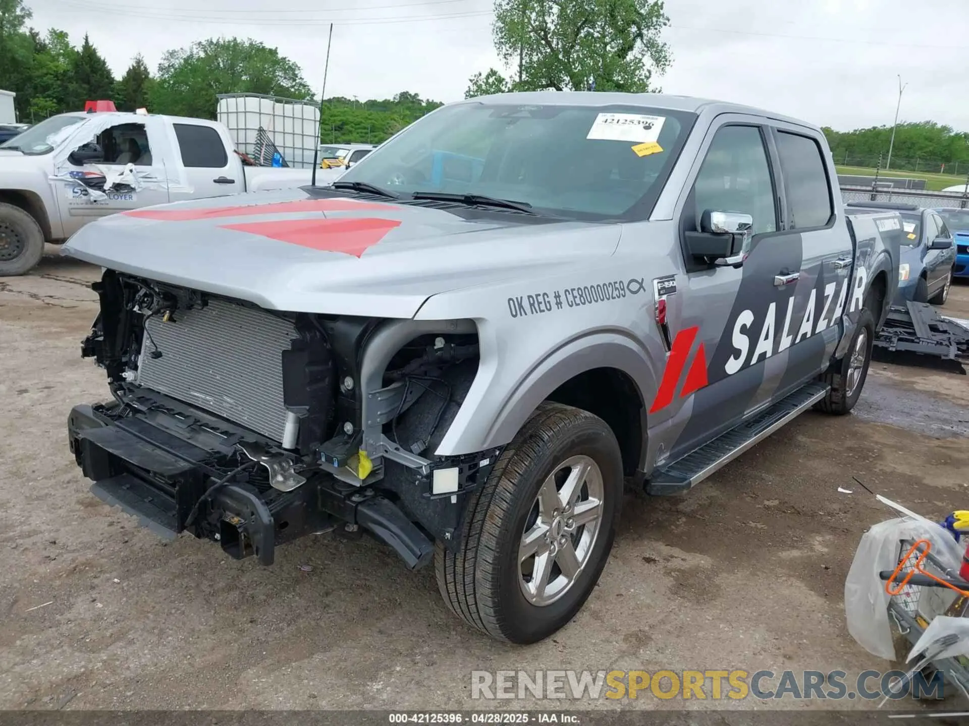 2 Photograph of a damaged car 1FTEW3KP7RFA12477 FORD F-150 2024