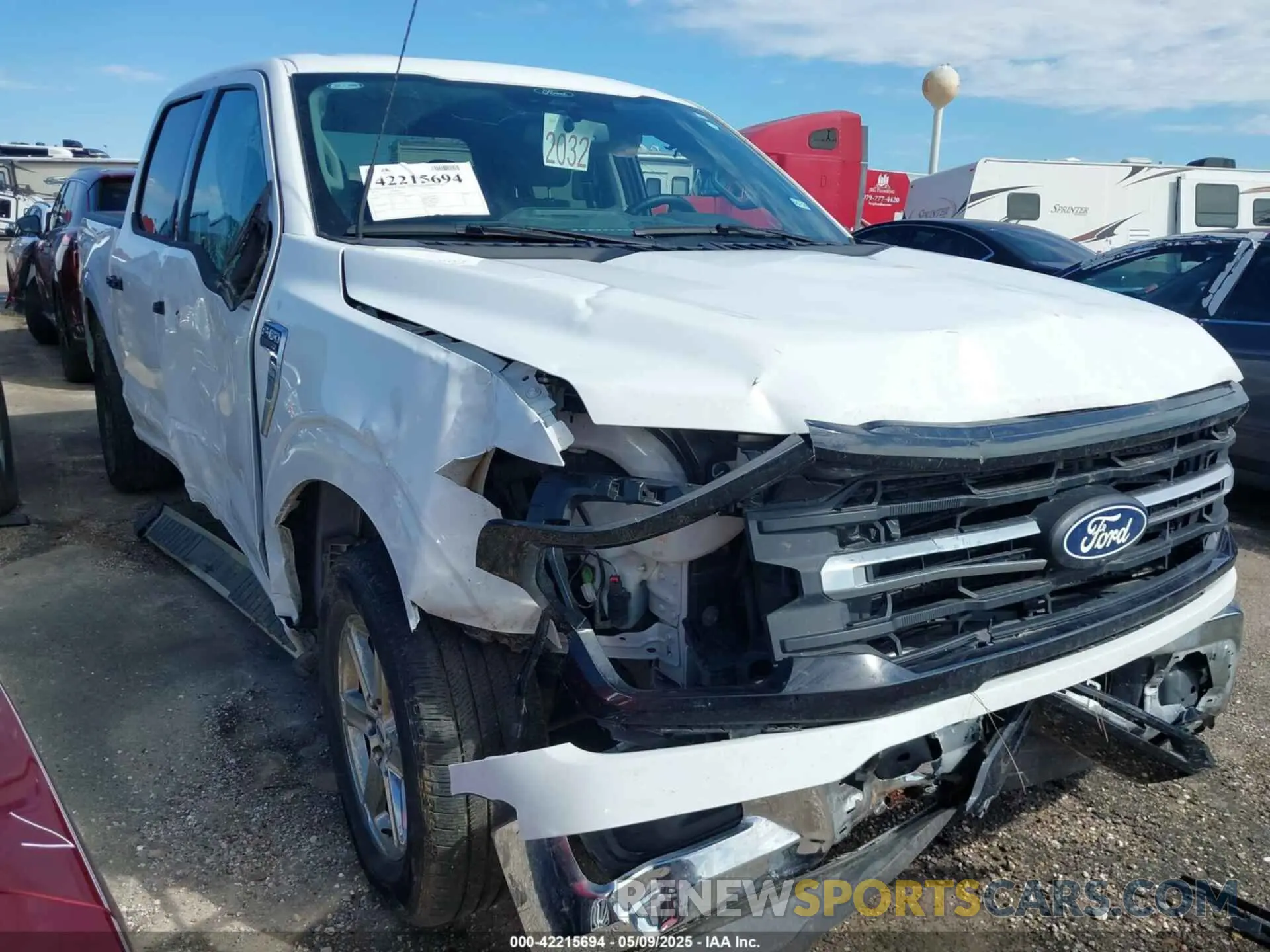 1 Photograph of a damaged car 1FTEW3KPXRKD94379 FORD F-150 2024