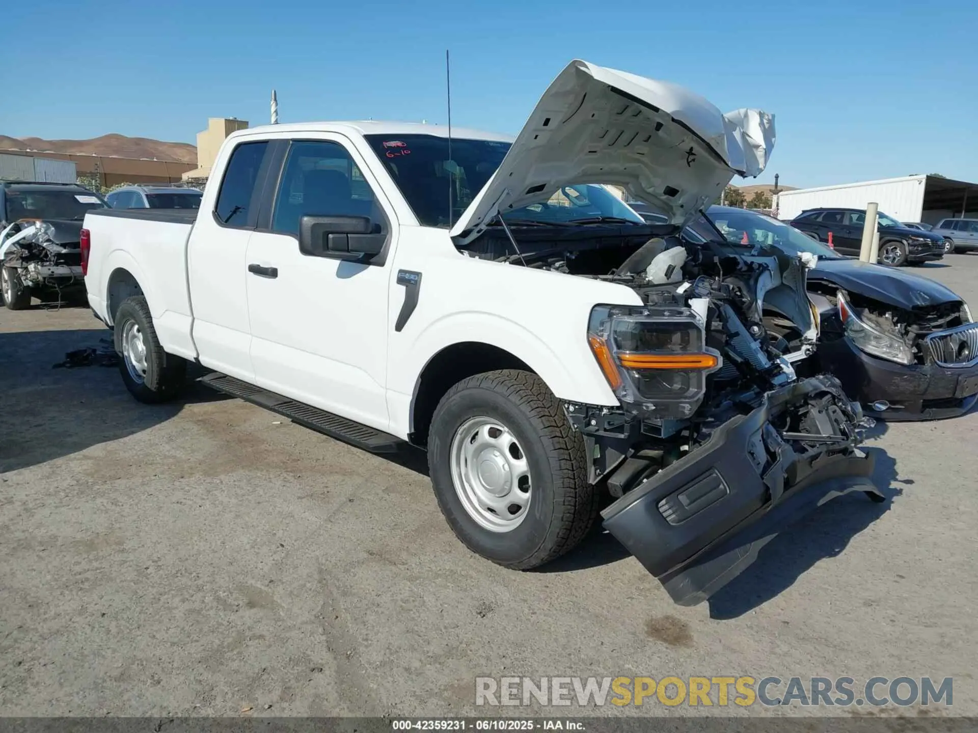 1 Photograph of a damaged car 1FTEX1K82RKD29455 FORD F-150 2024