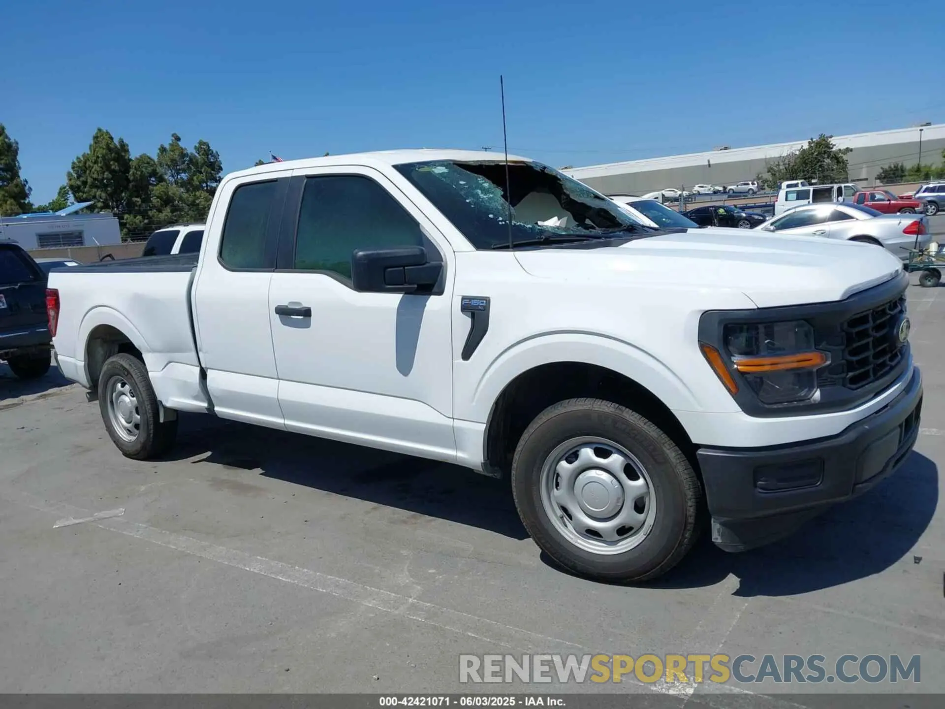 1 Photograph of a damaged car 1FTEX1KP2RKF42056 FORD F-150 2024