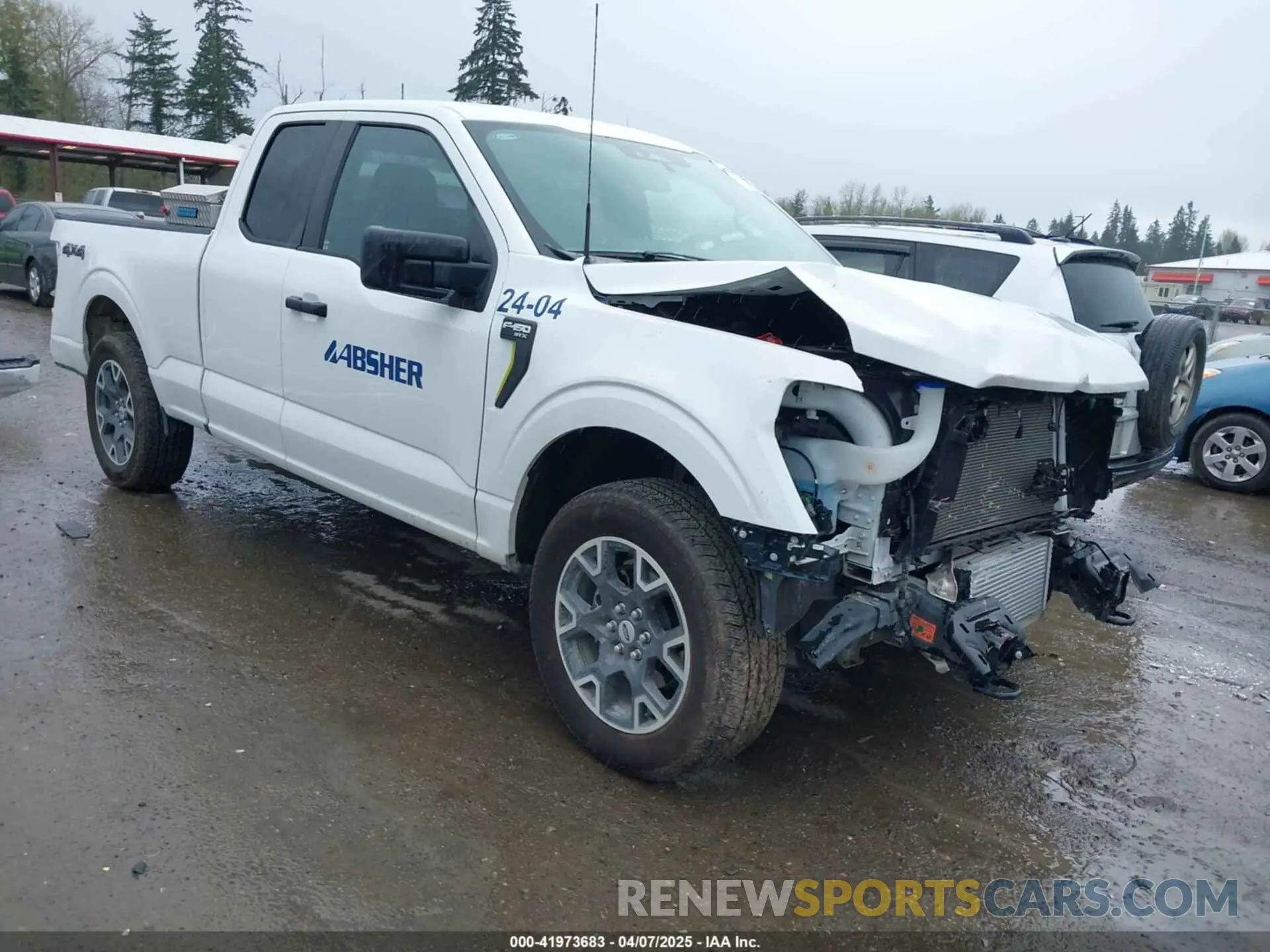 1 Photograph of a damaged car 1FTEX2LP1RKD38773 FORD F-150 2024