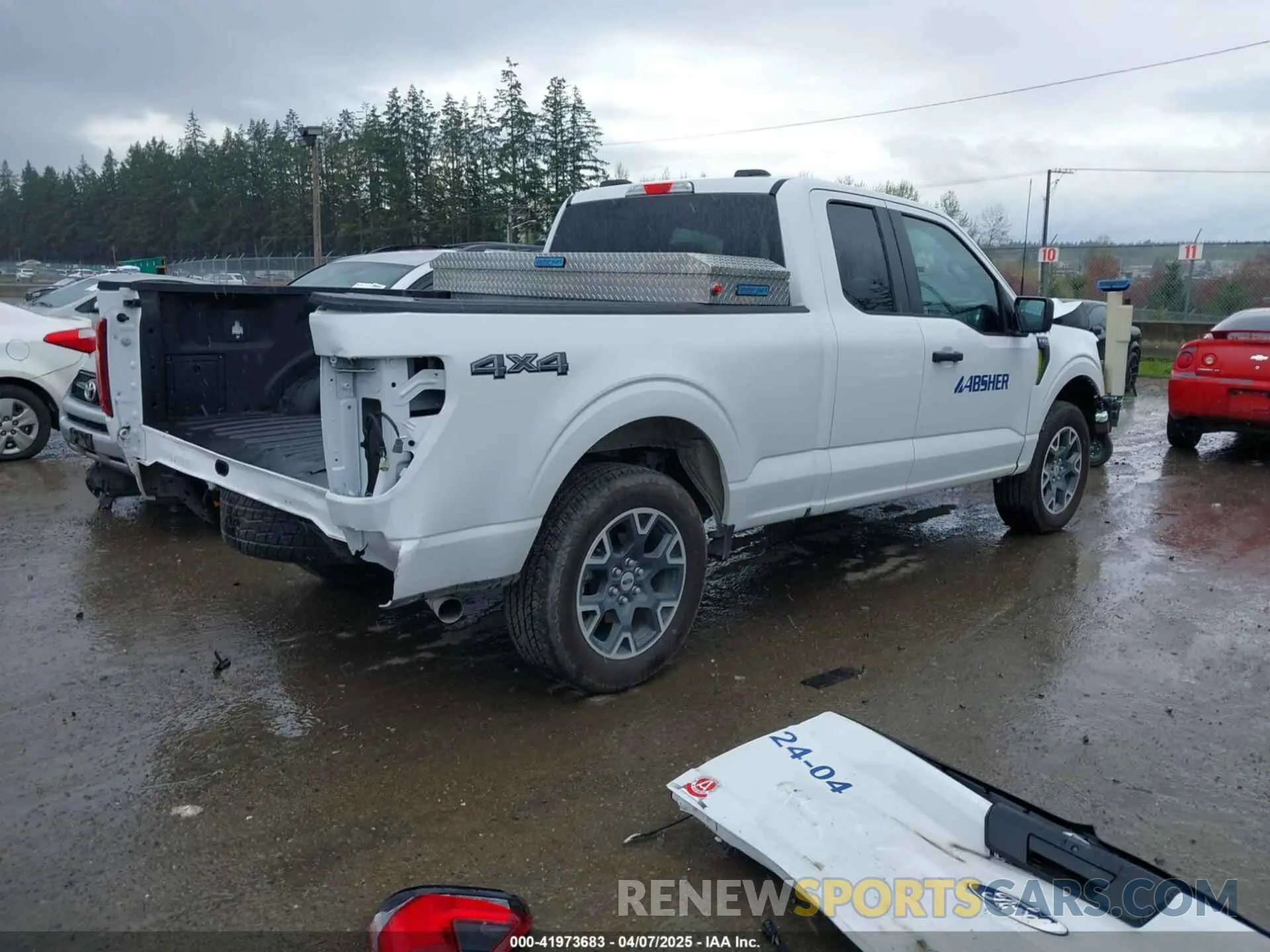 4 Photograph of a damaged car 1FTEX2LP1RKD38773 FORD F-150 2024