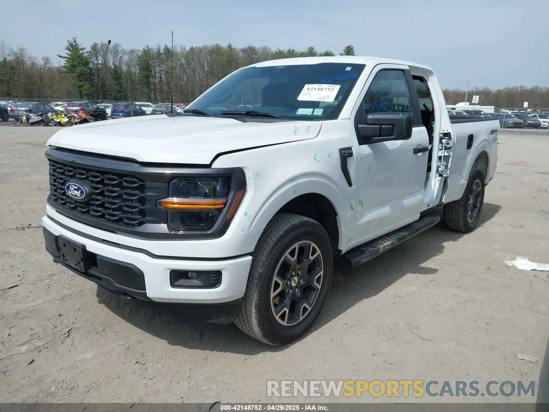 2 Photograph of a damaged car 1FTEX2LP5RKF77551 FORD F-150 2024
